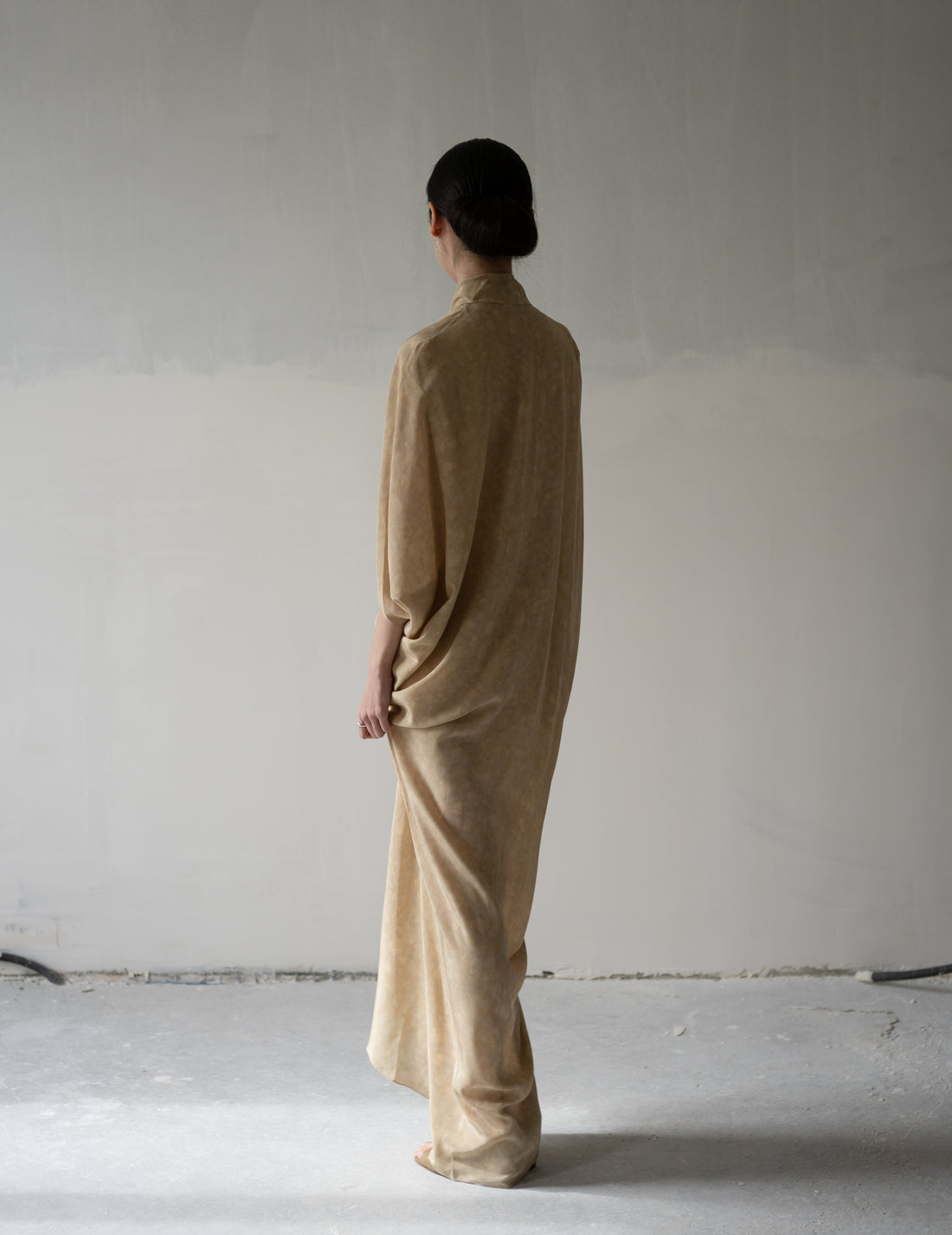 Mayu Silk Dress・Flora Print