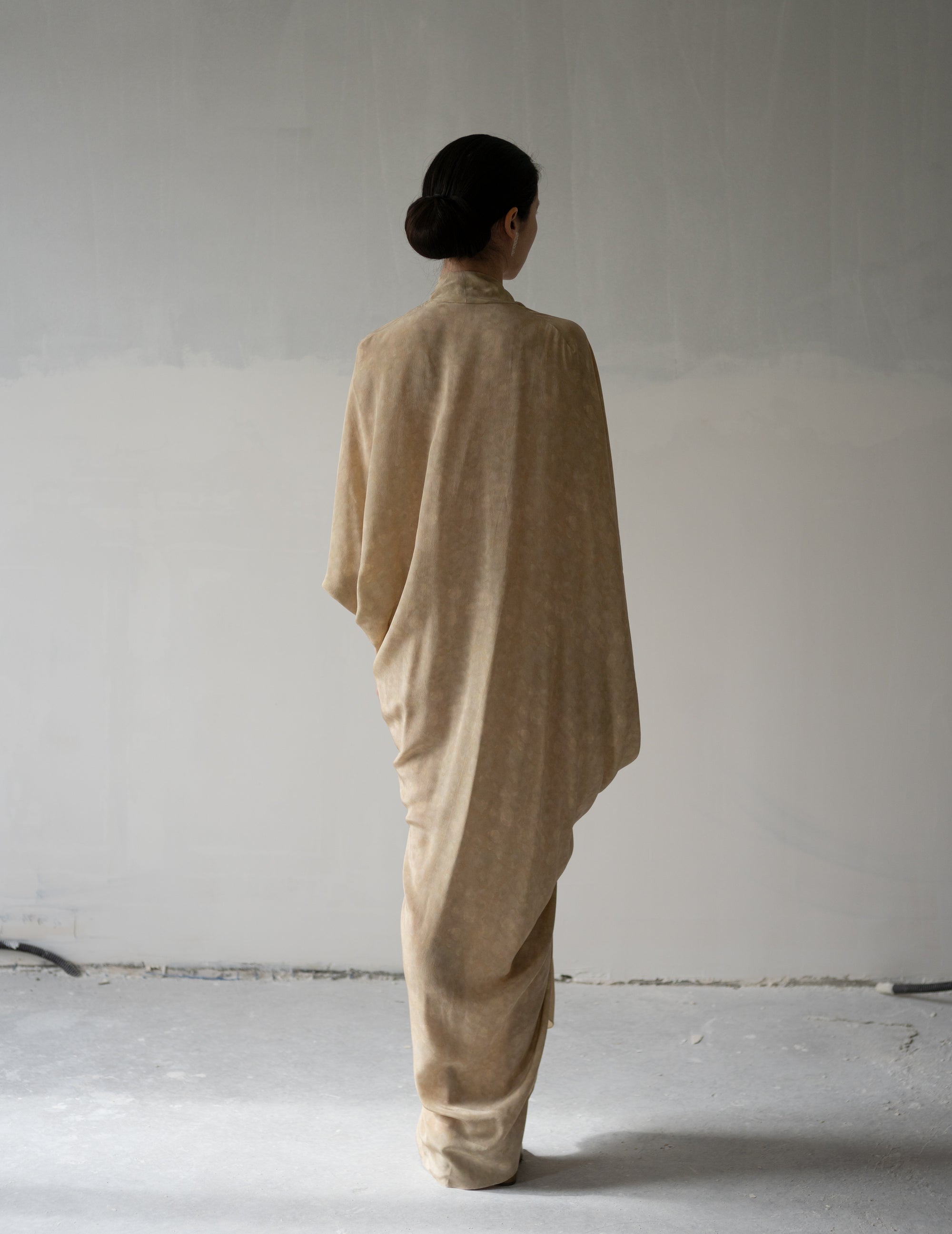 Mayu Silk Dress・Flora Print