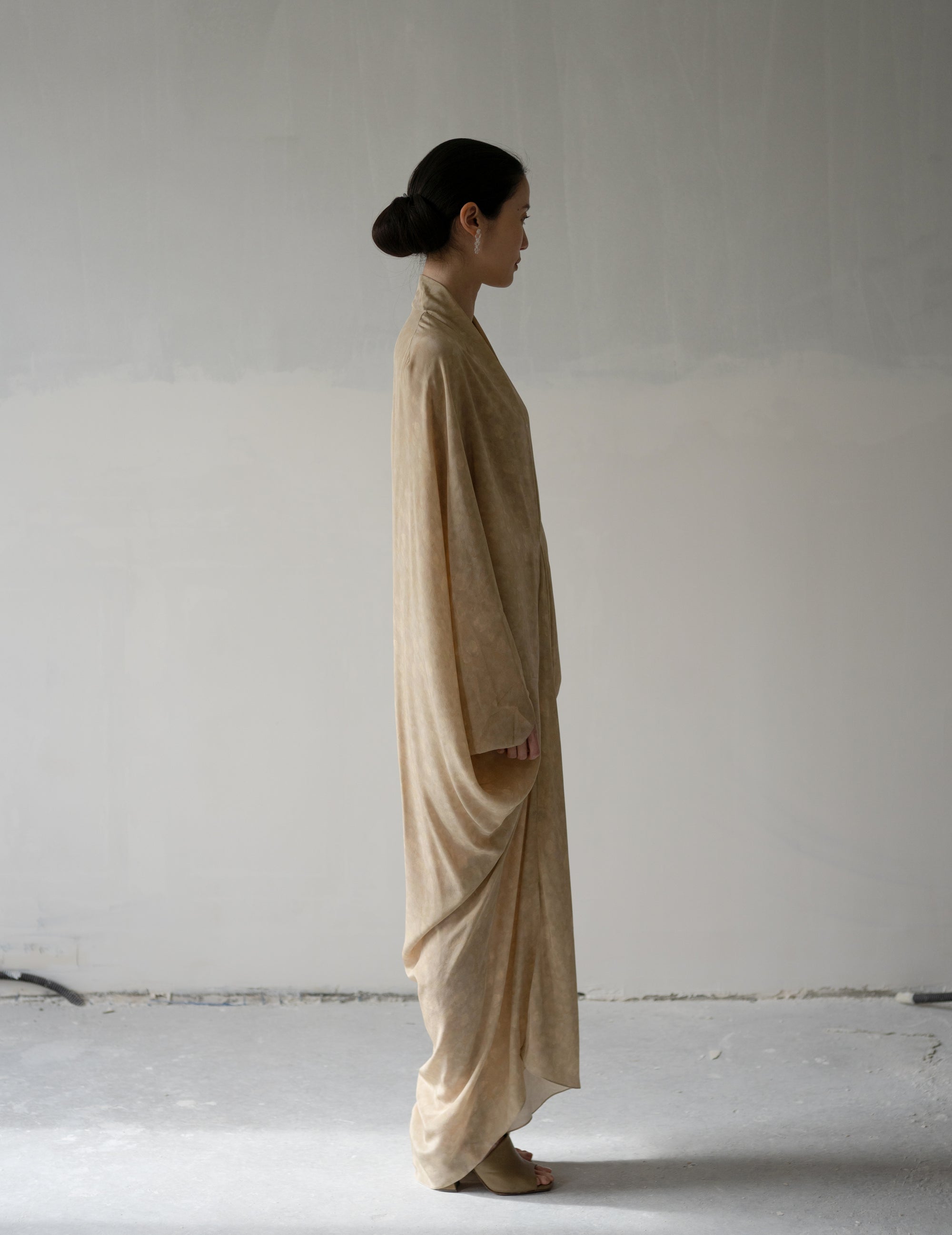 Mayu Silk Dress・Flora Print