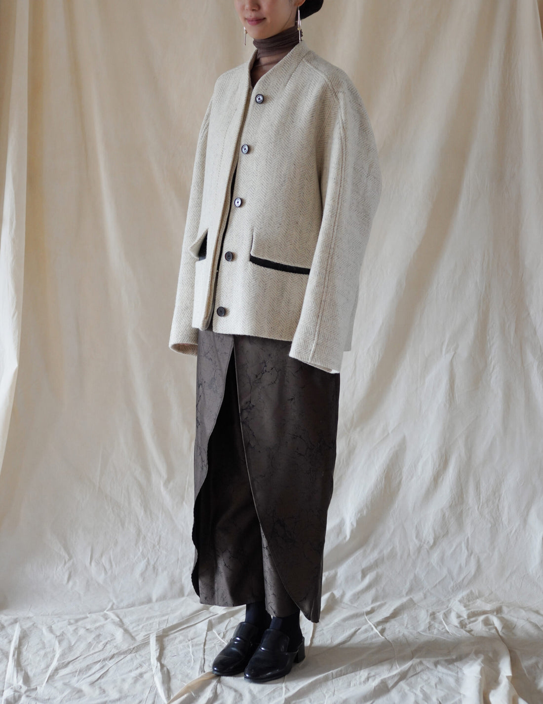 Jenne Wool Jacket・Oat