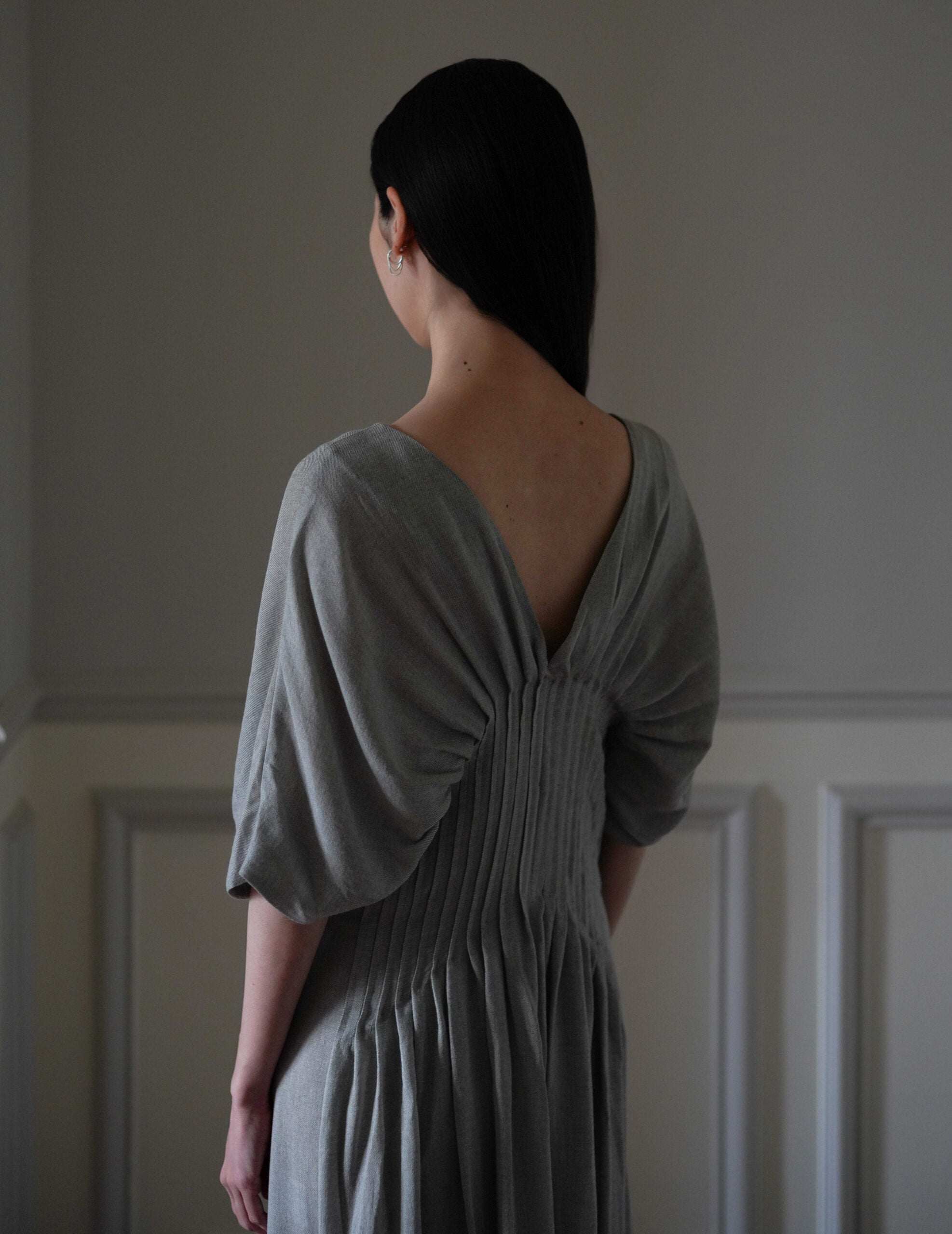 TWINKLER MINI DOUBLE 耳環・銀色