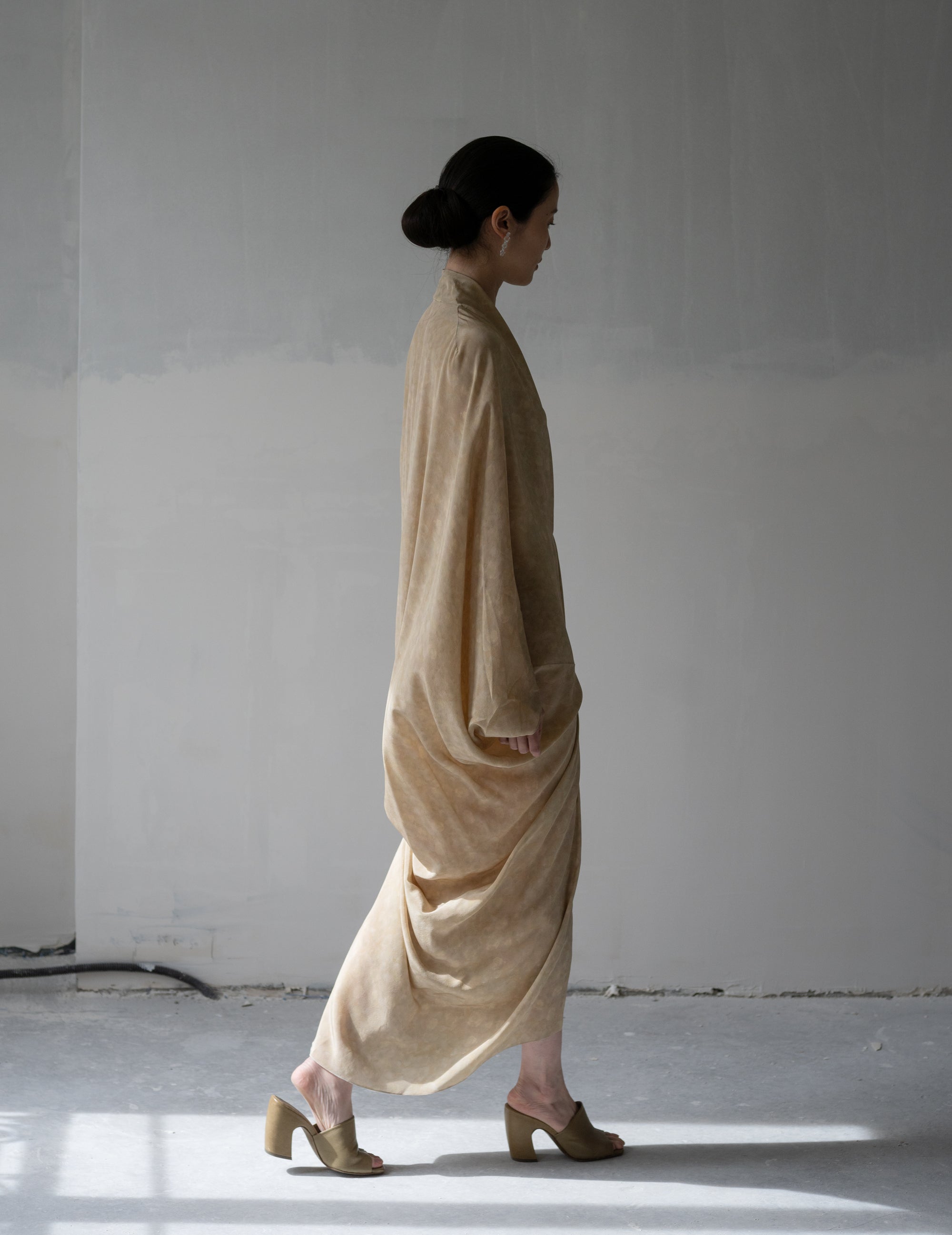 Mayu Silk Dress・Flora Print