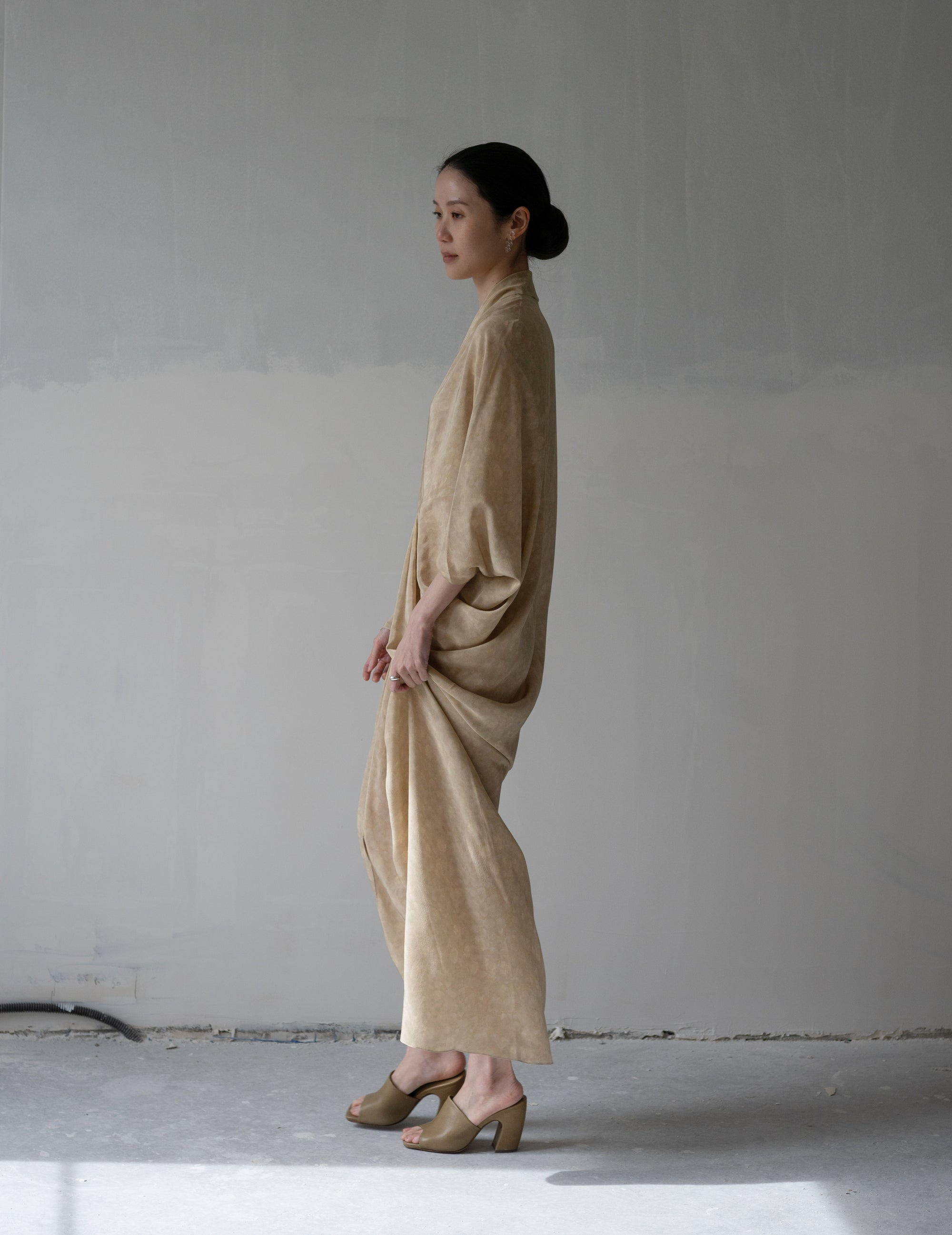 Mayu Silk Dress・Flora Print