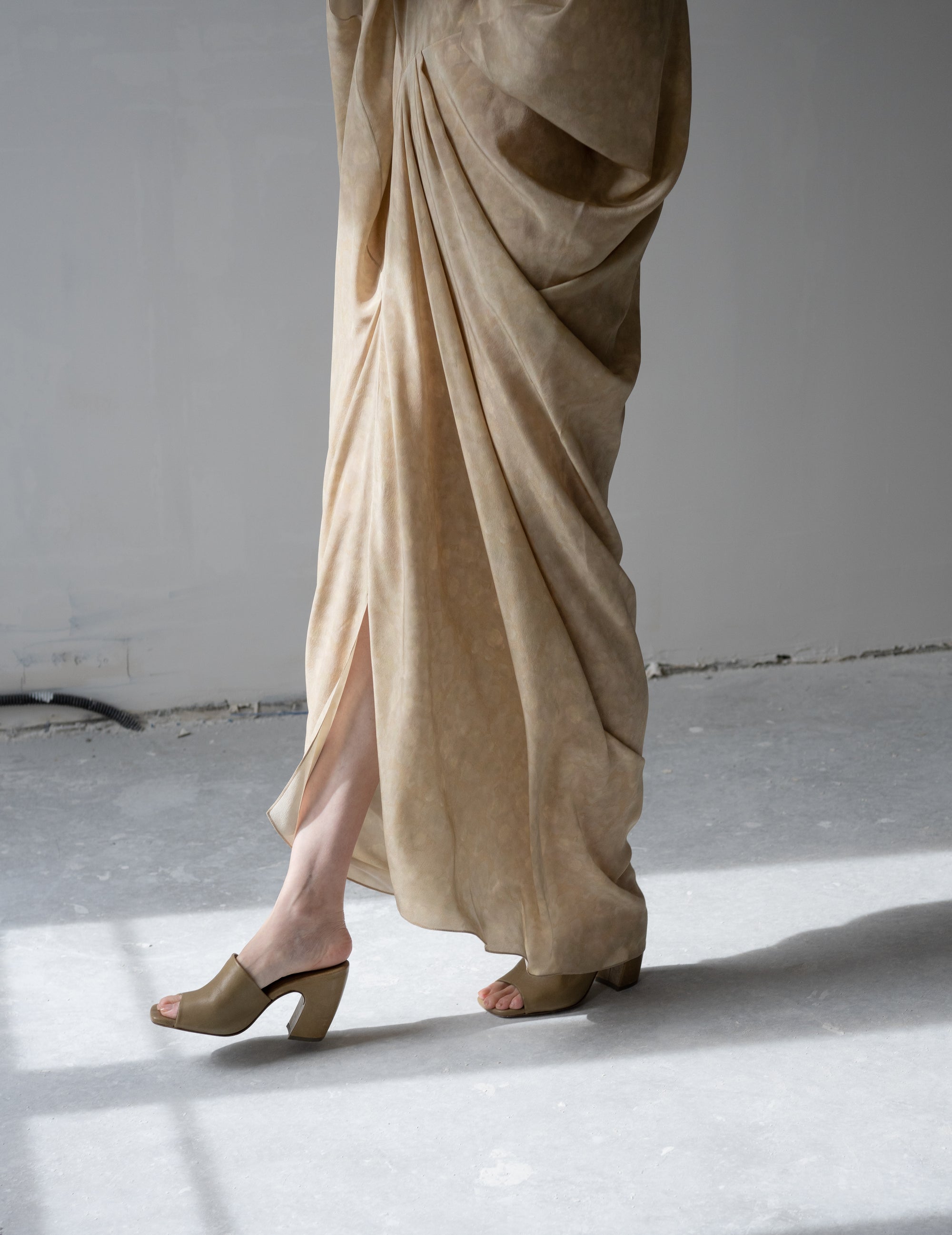 Mayu Silk Dress・Flora Print