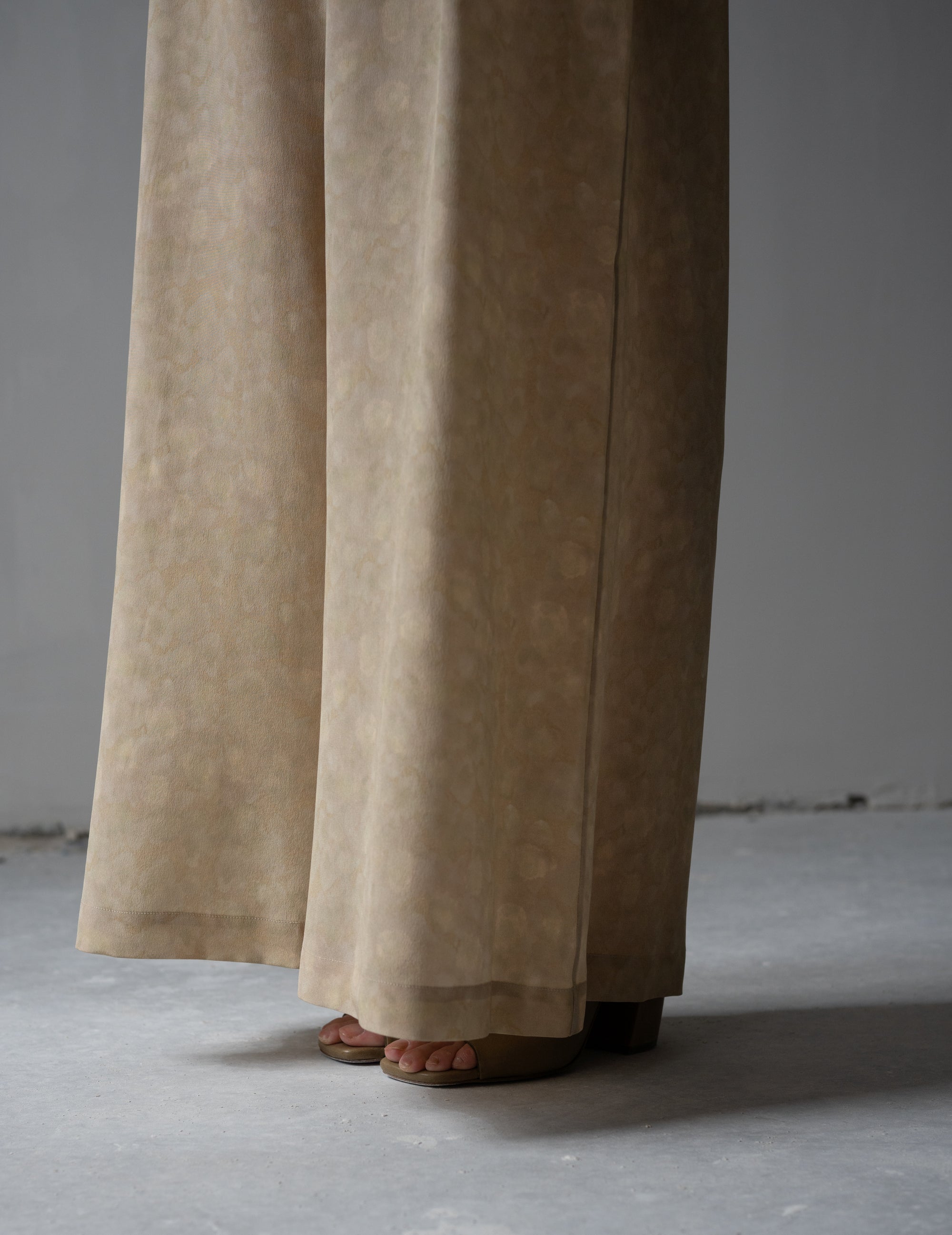 Ada Silk Pants・Flora Print