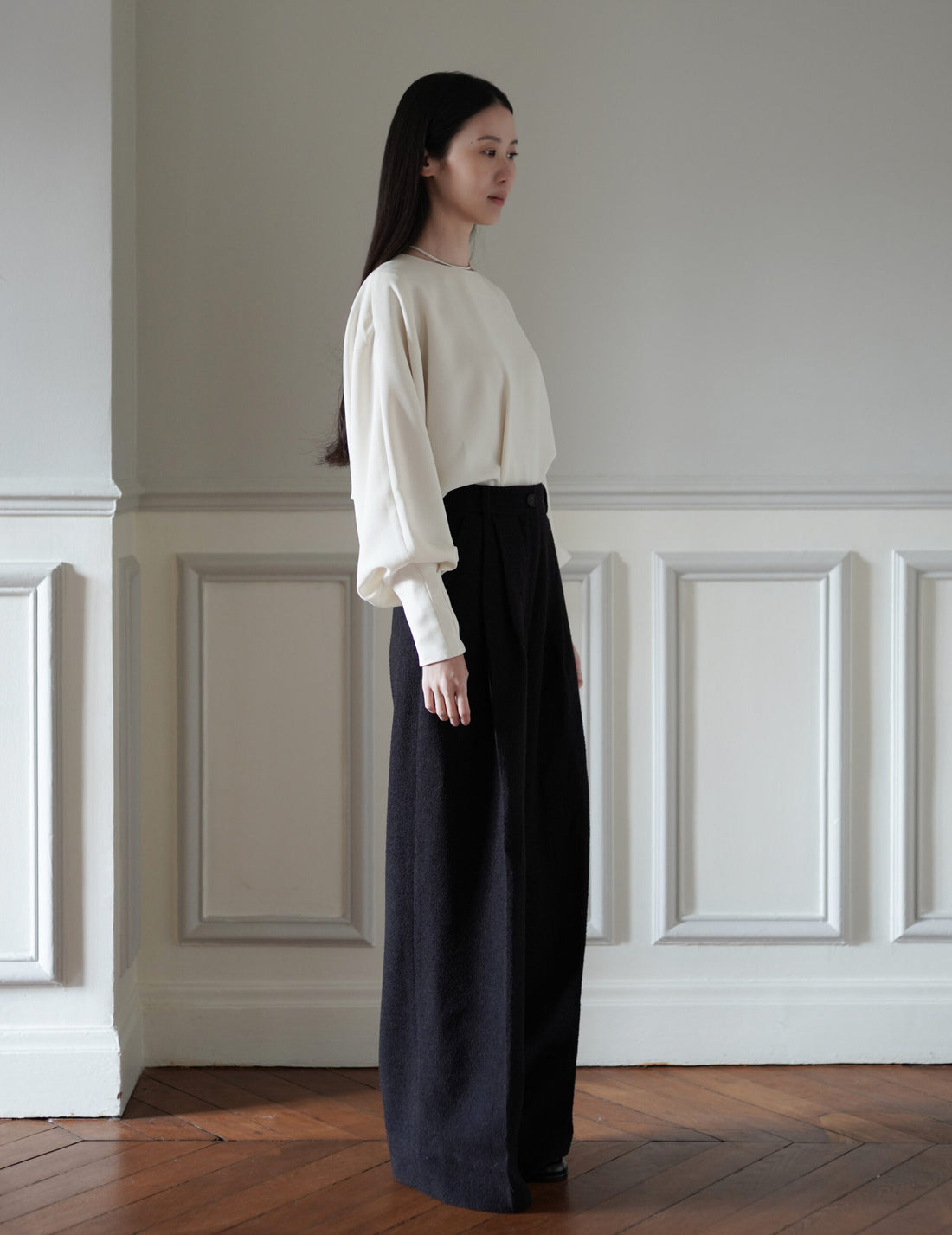 Paola Pants・Dark Brown