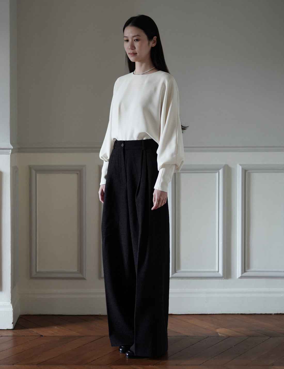 Paola Pants・Dark Brown