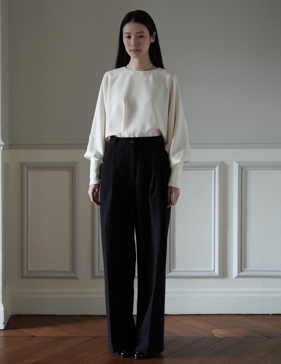 Paola Pants・Dark Brown