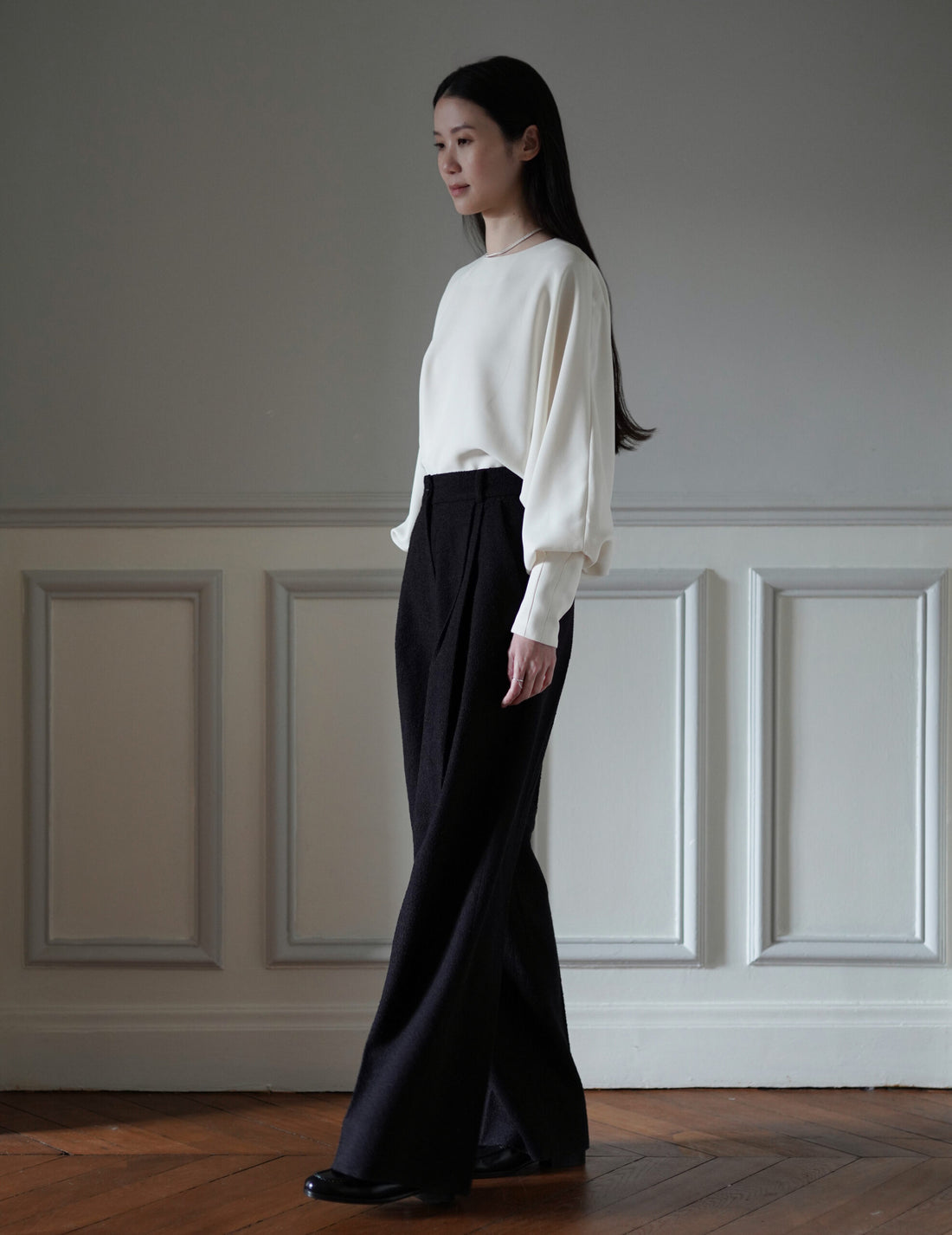 Paola Pants・Dark Brown