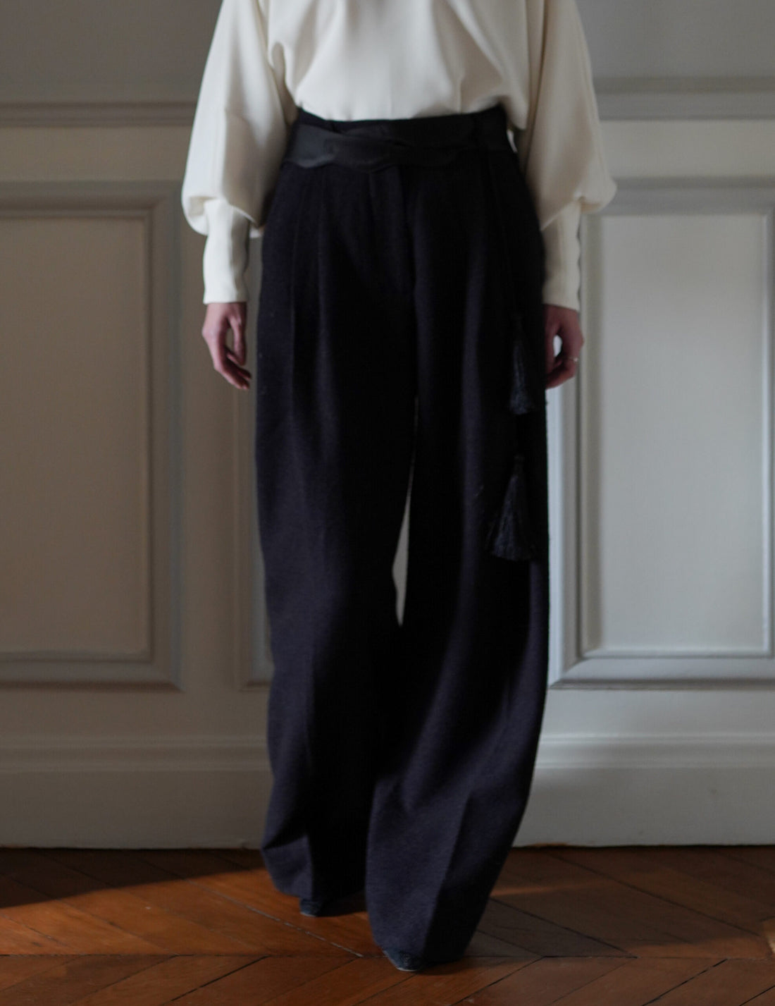 Aroi 流蘇領・黑色