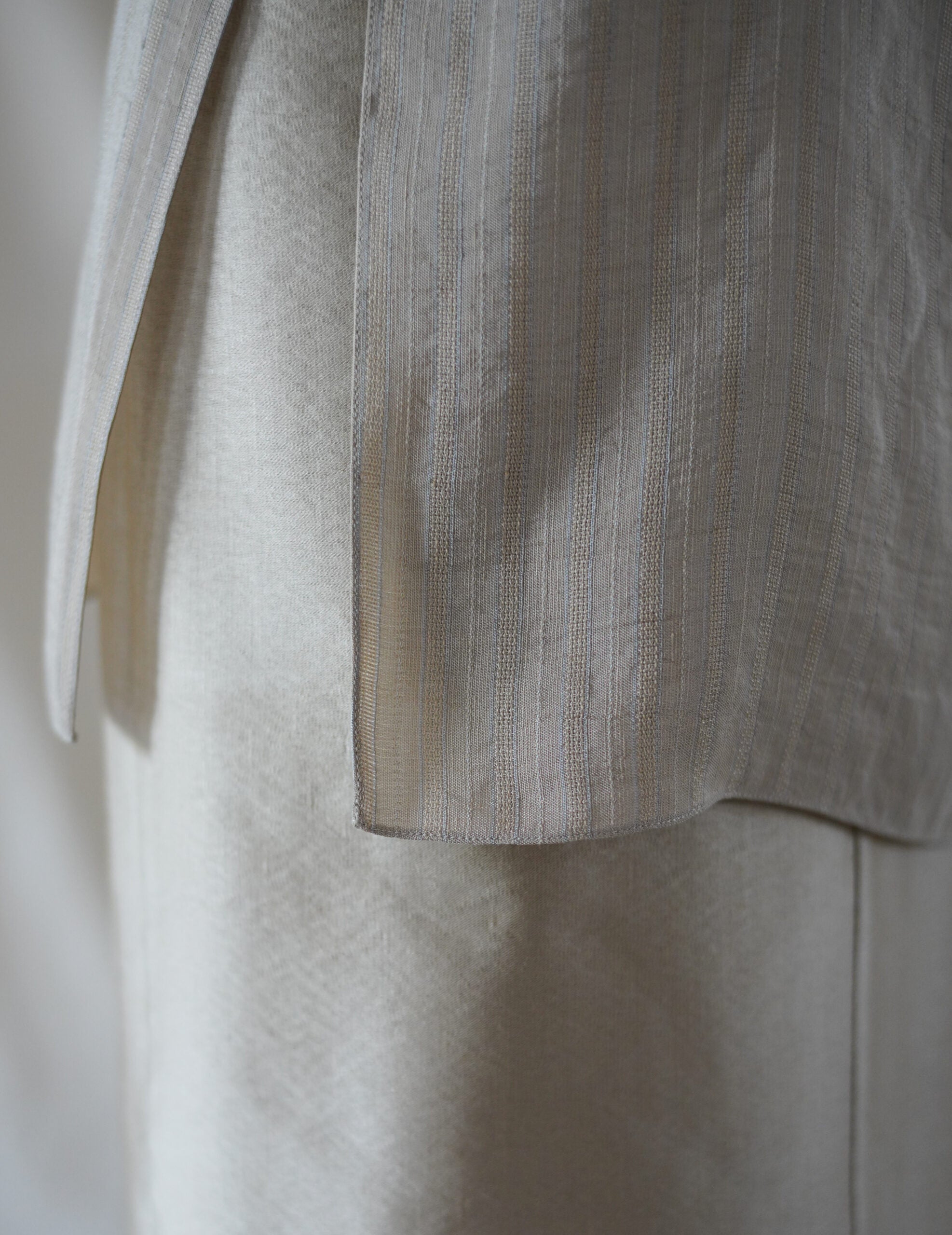 ELLIS 提花無袖上衣・米色