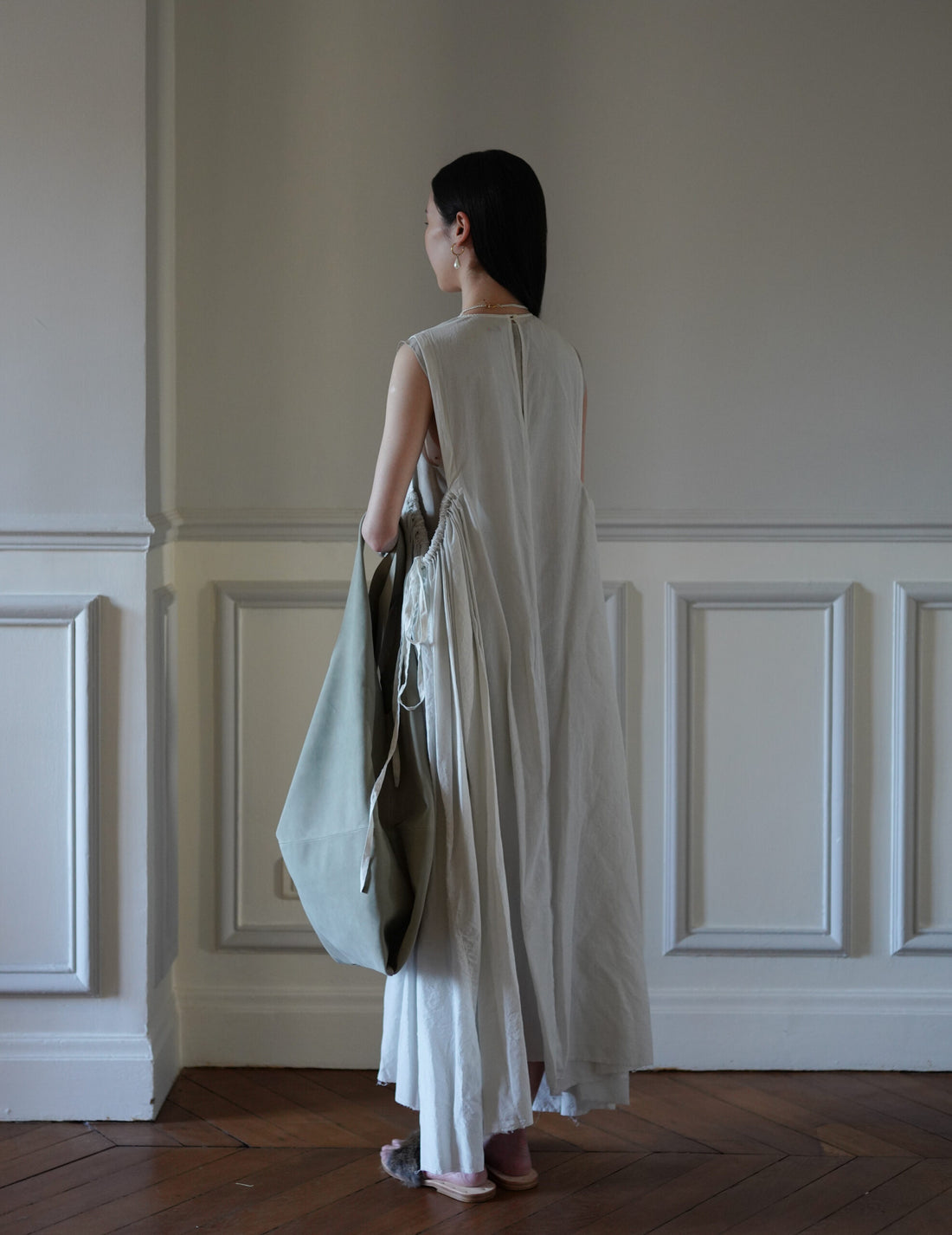 U Bag XL Suede・湖光綠