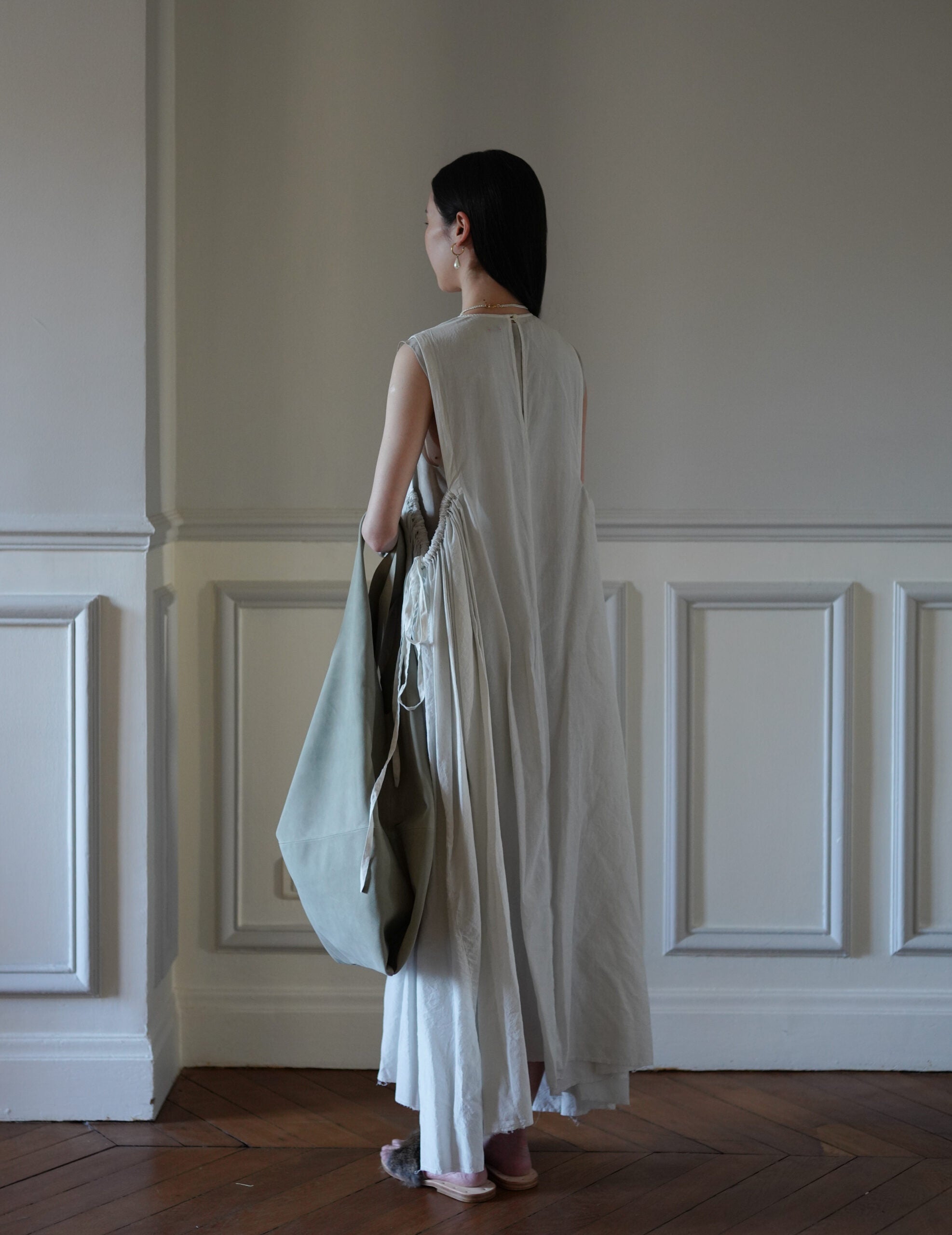 U Bag XL Suede・湖光綠