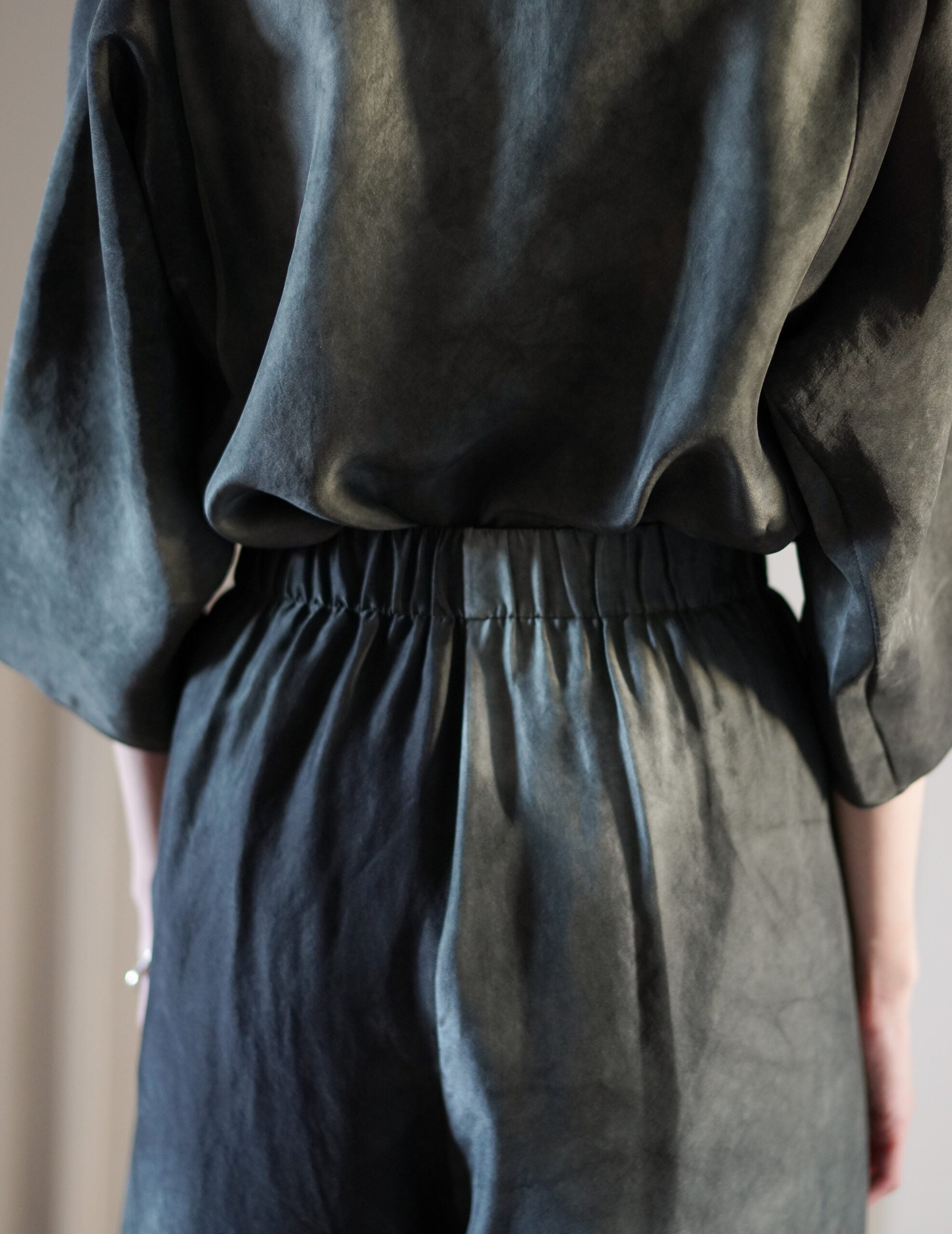 Dali 寬褲・煙藍色