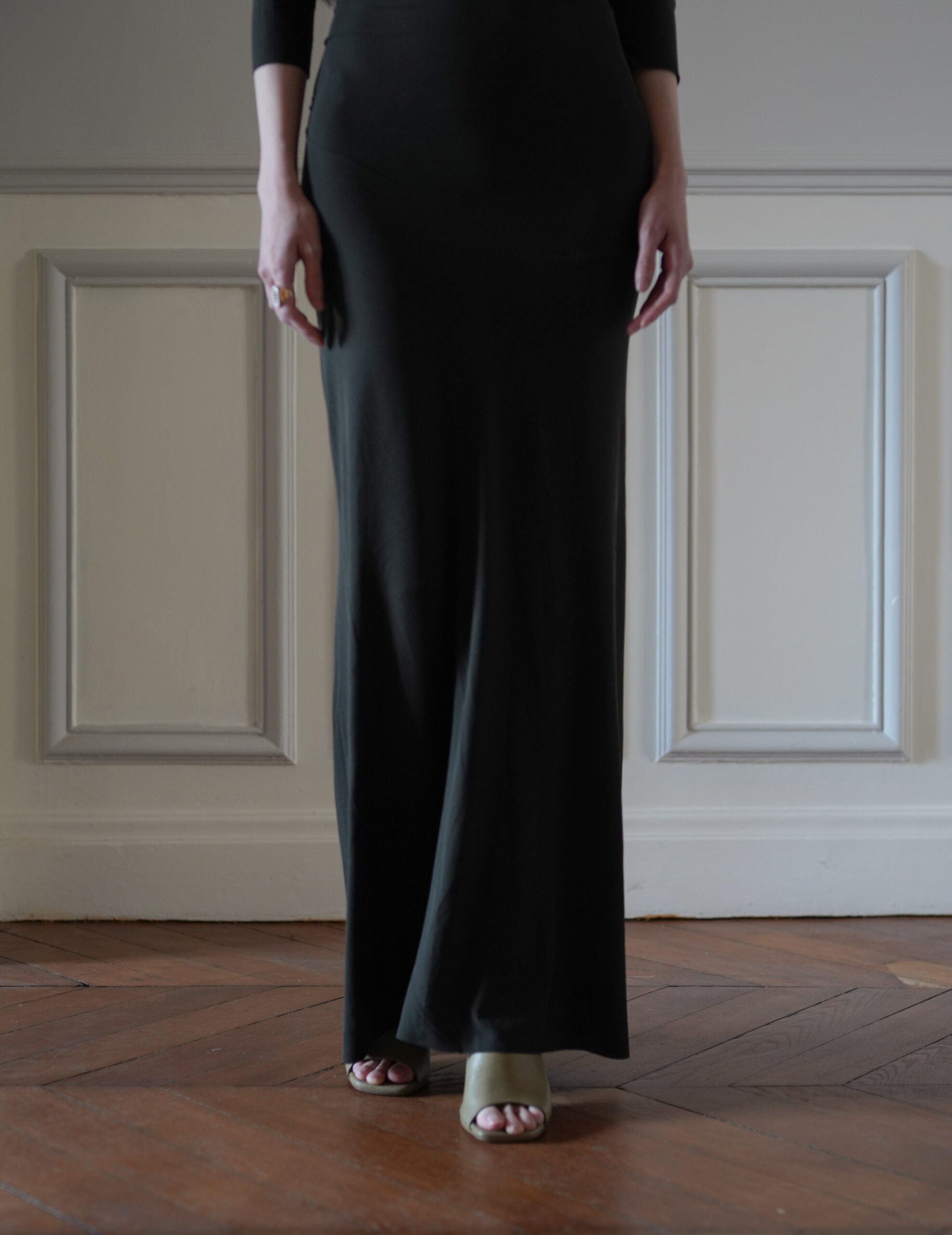 Anghela 洋裝・墨綠色