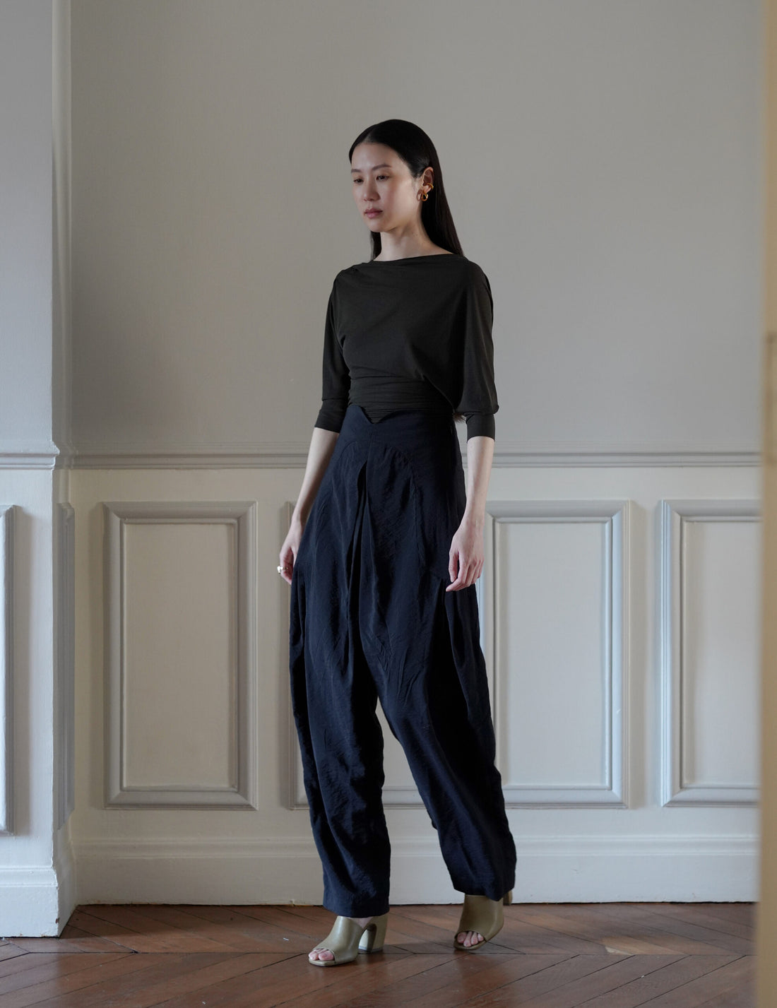 Anghela 洋裝・墨綠色