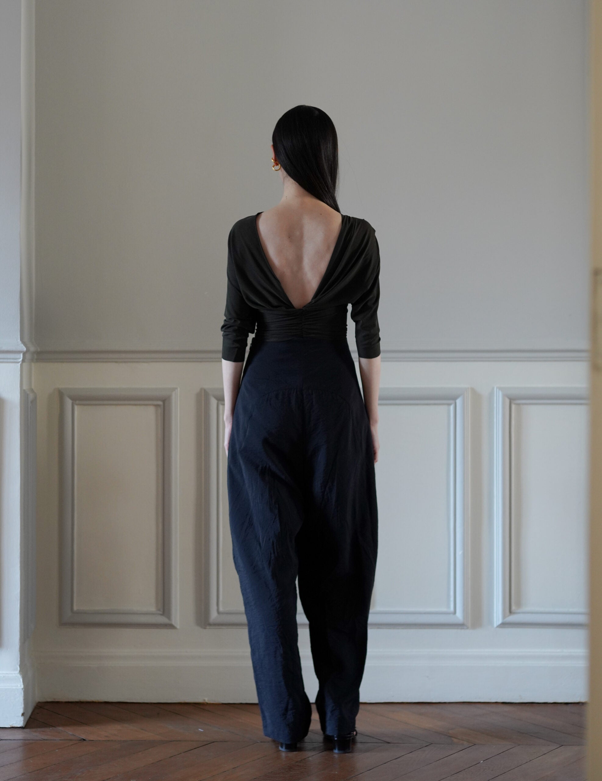 Anghela 洋裝・墨綠色