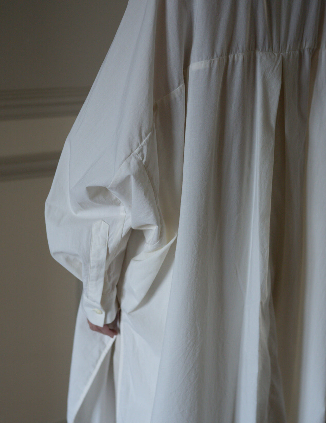 AO DAÏ Long B/C Shirt・White