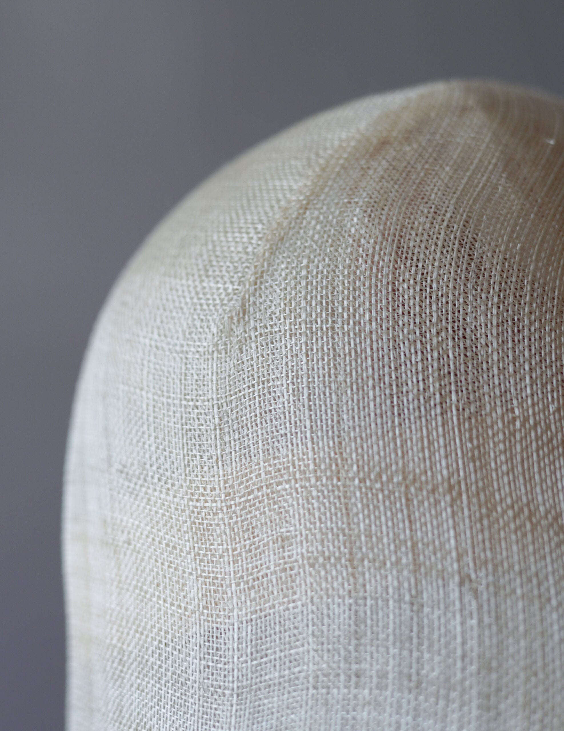 Sinamay Crochet Bell Hat・Ecru