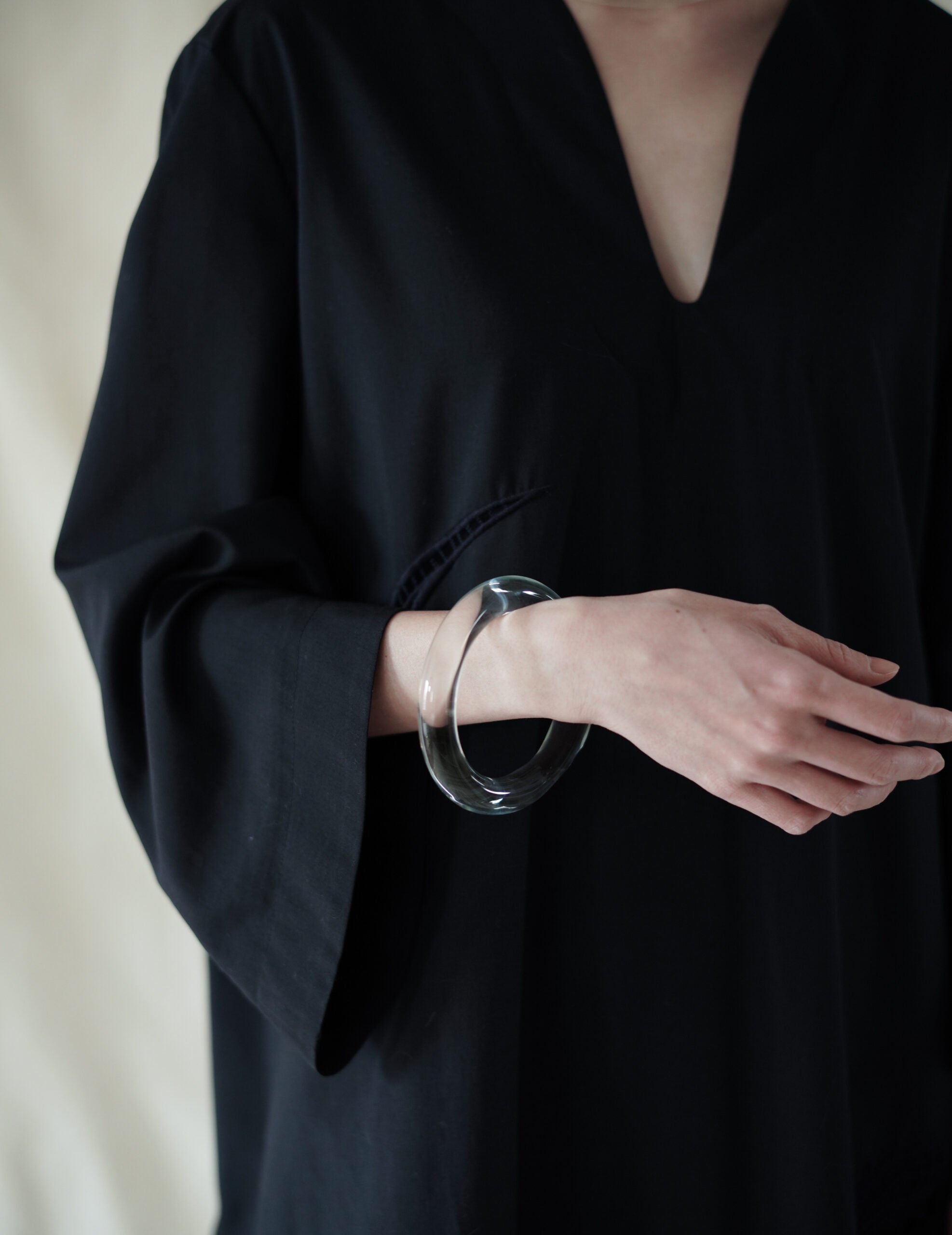 玻璃手鐲・透明