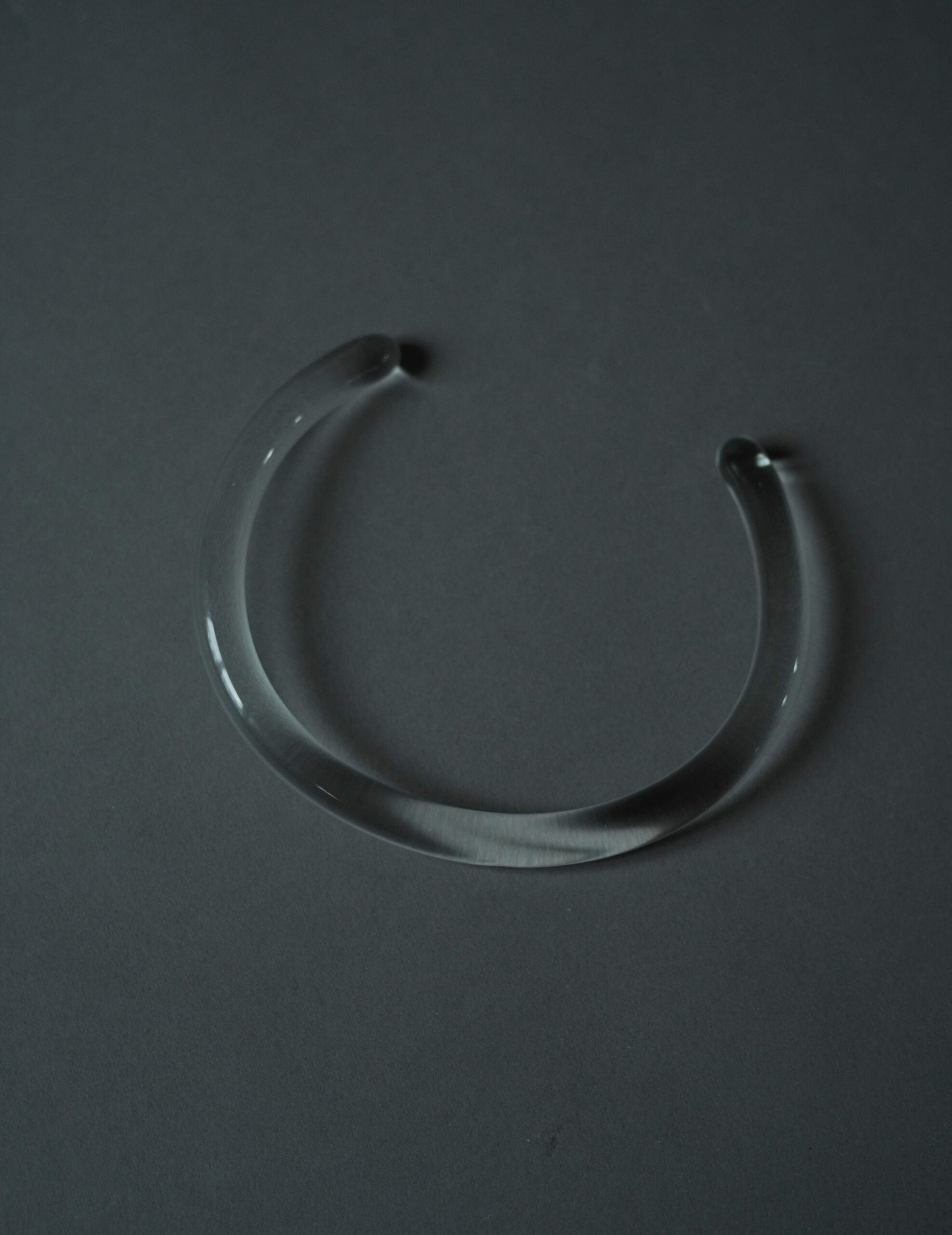 玻璃項圈・透明