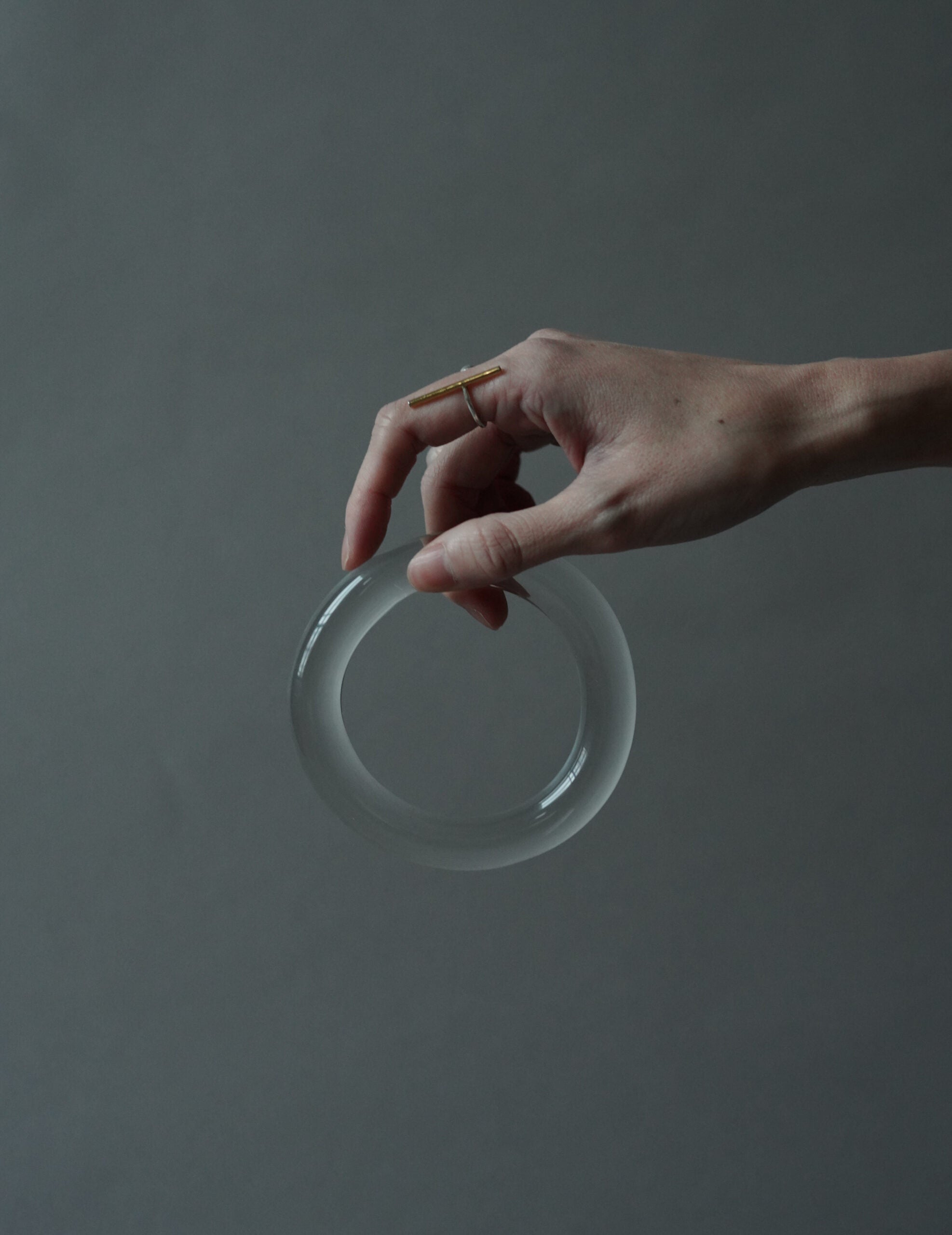 玻璃手鐲・透明