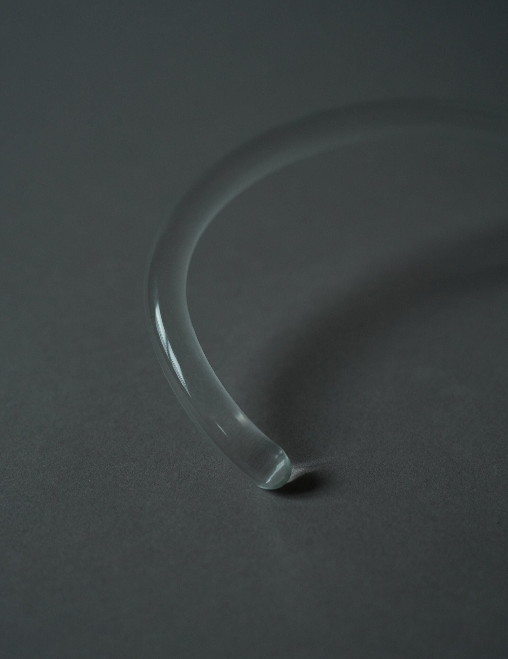 玻璃項圈・透明