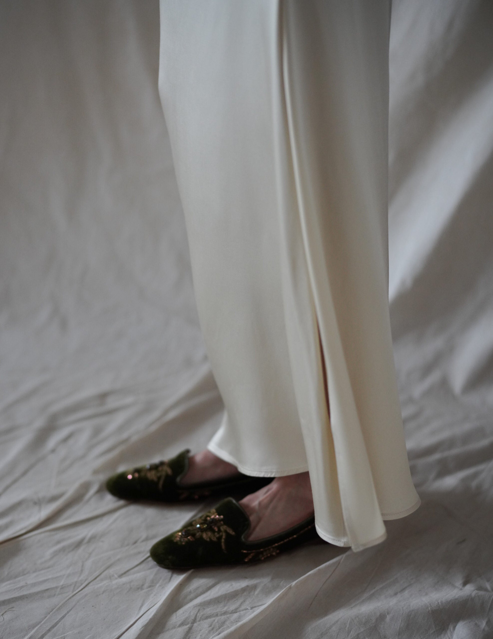 Drape Skirt・Cream
