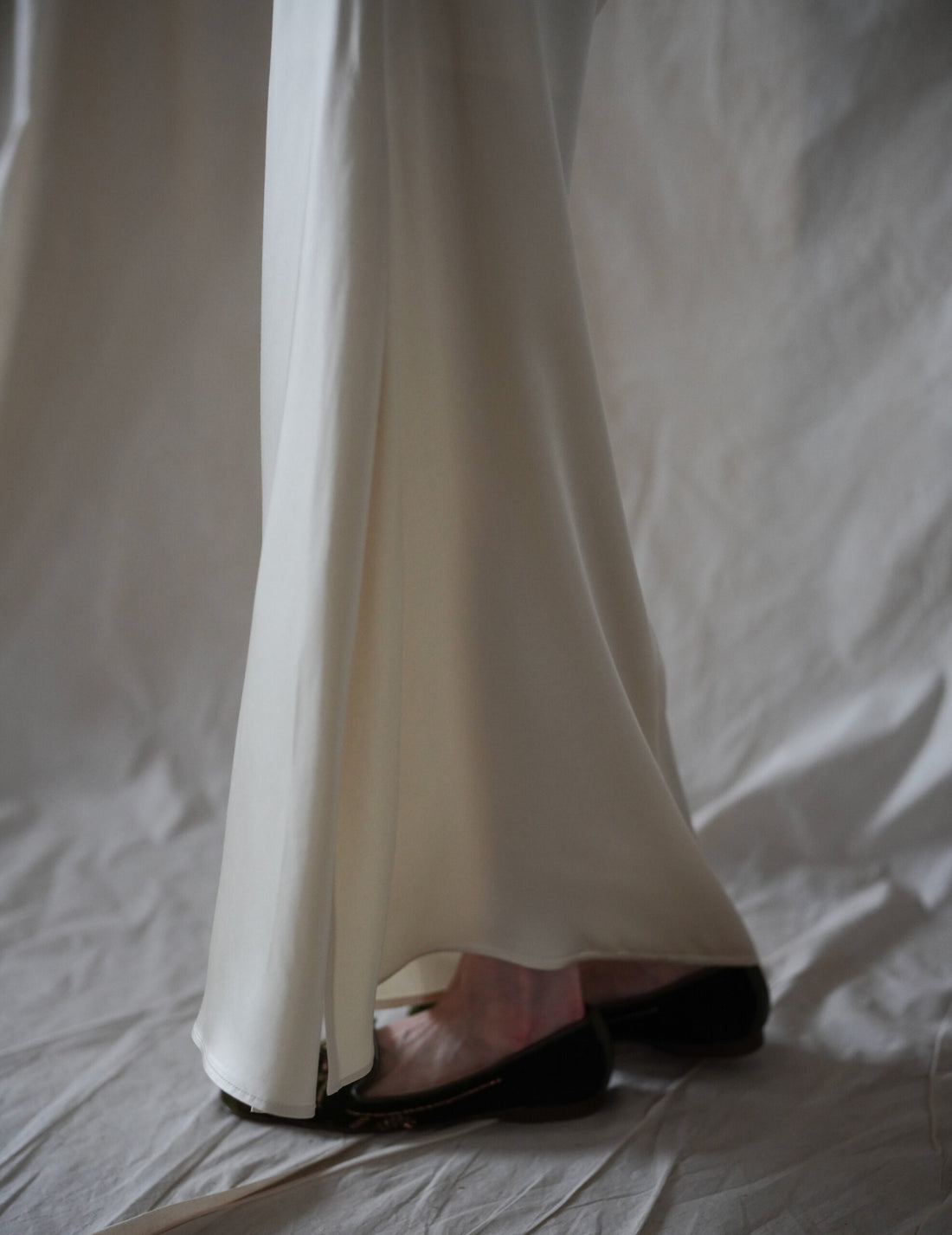 Drape Skirt・Cream