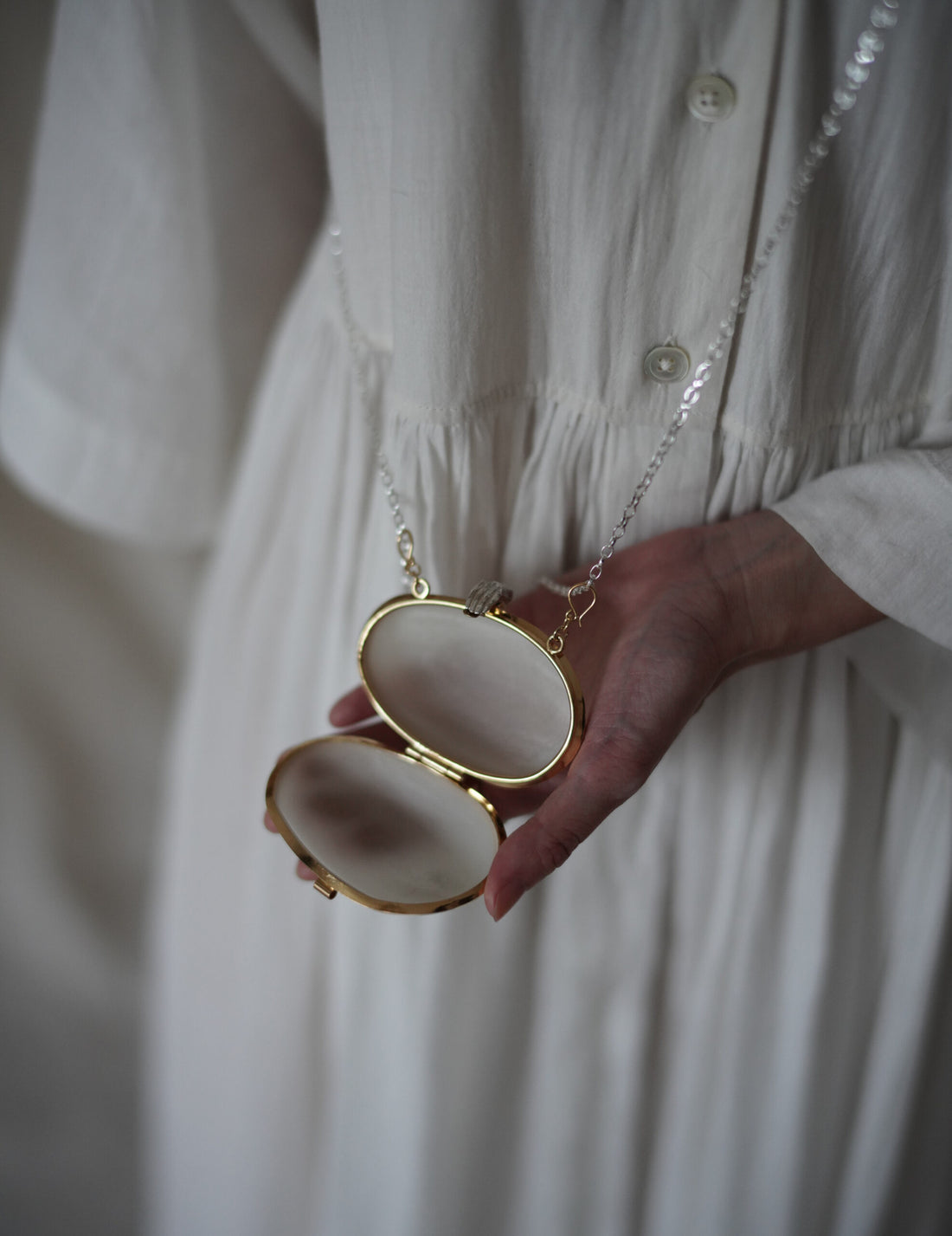 Pre-Order｜Limosnera Box Pendant Necklace