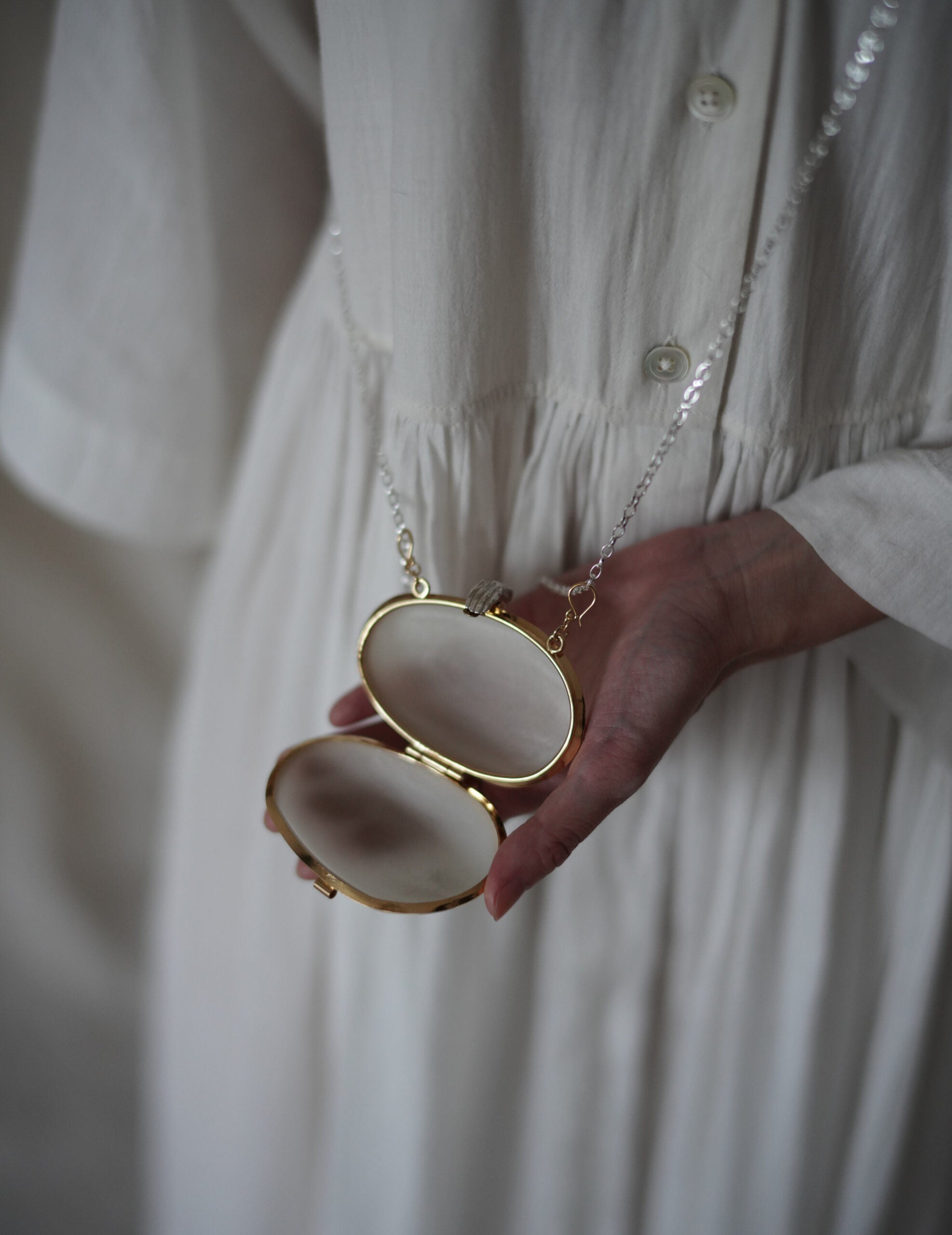 Pre-Order｜Limosnera Box Pendant Necklace