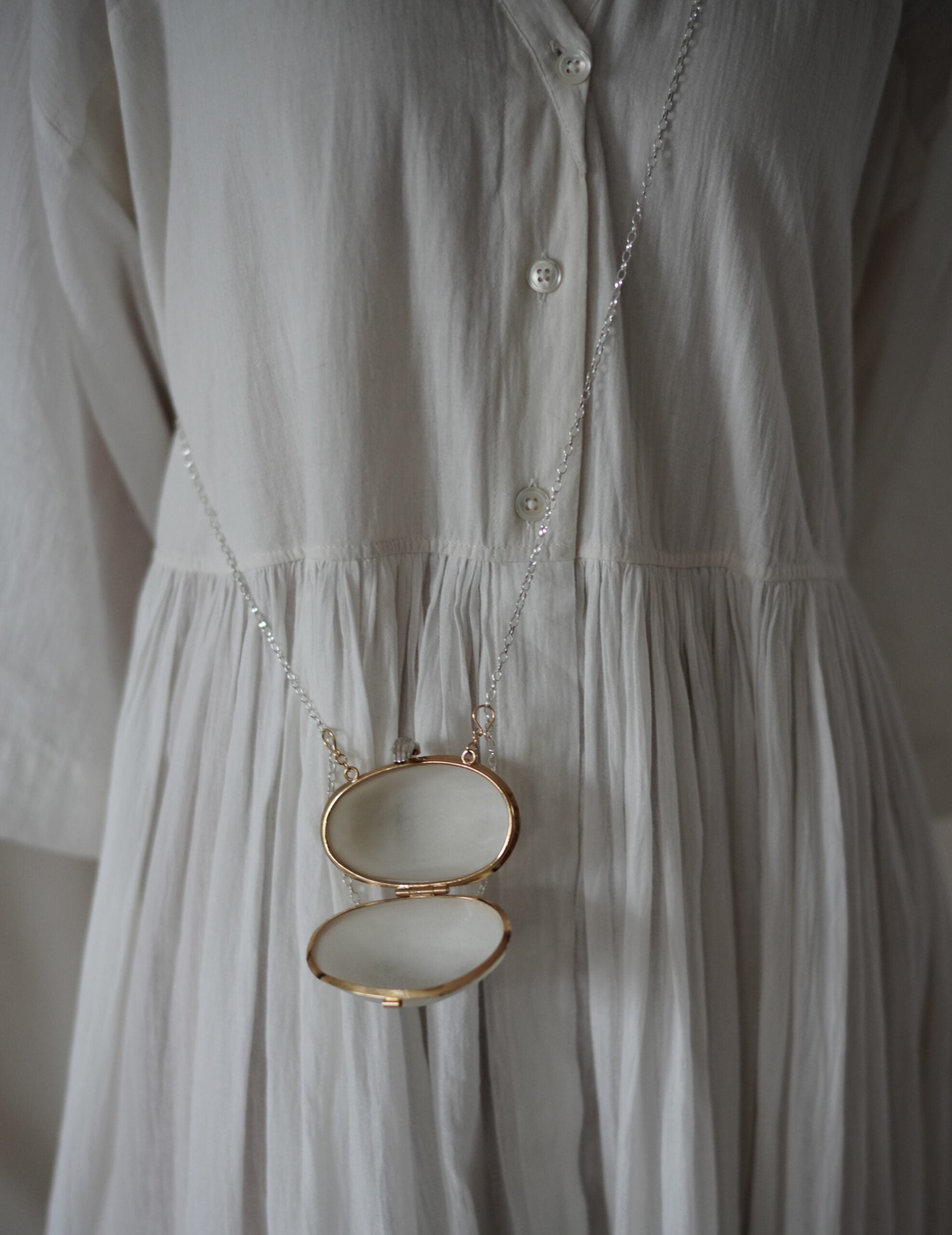 Pre-Order｜Limosnera Box Pendant Necklace