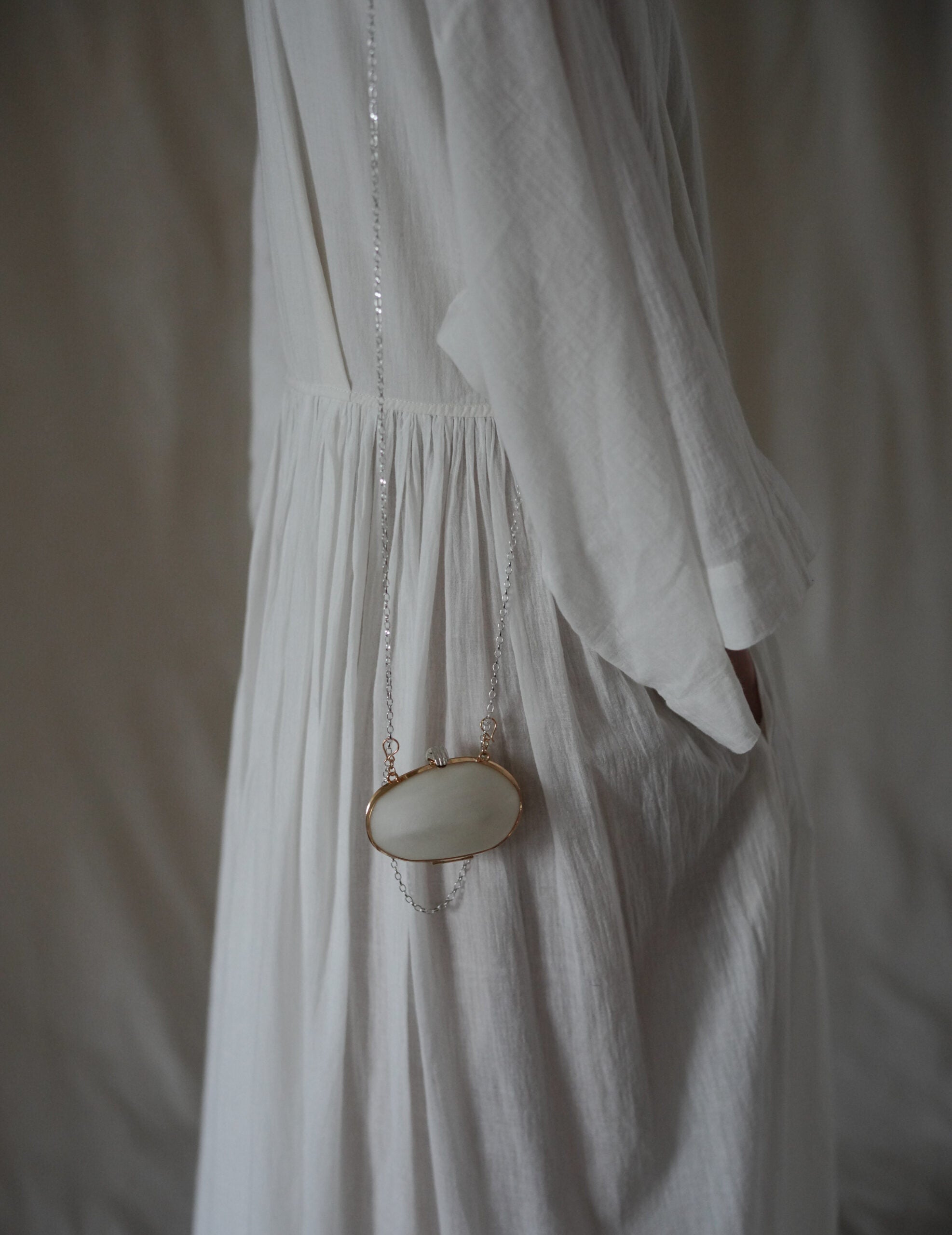 Pre-Order｜Limosnera Box Pendant Necklace