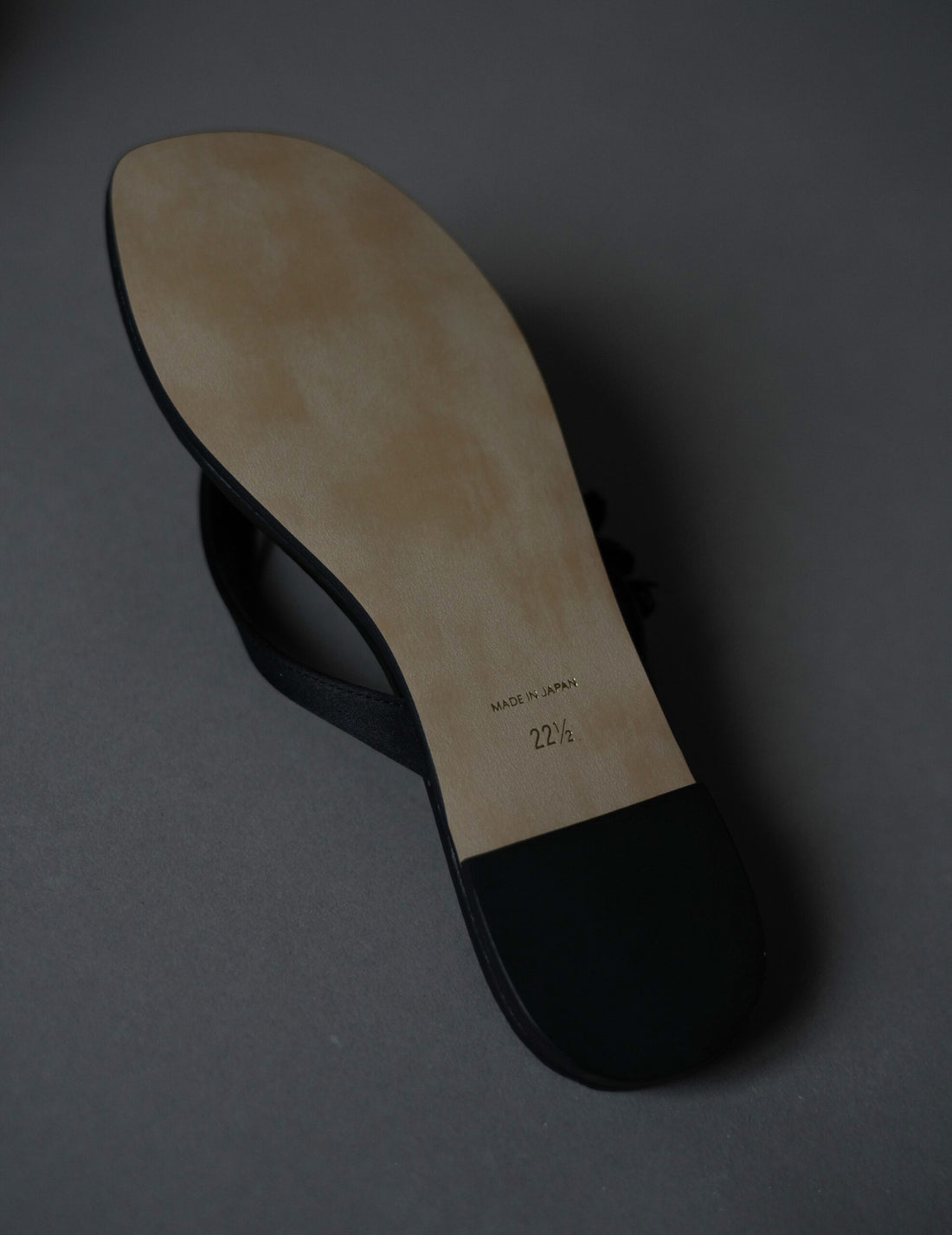 Floral Motif Sandals・Black