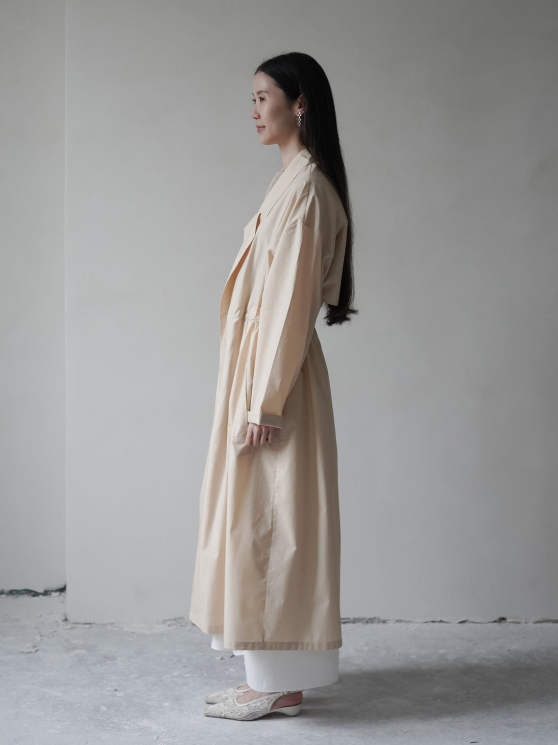 Poplin Trench Coat