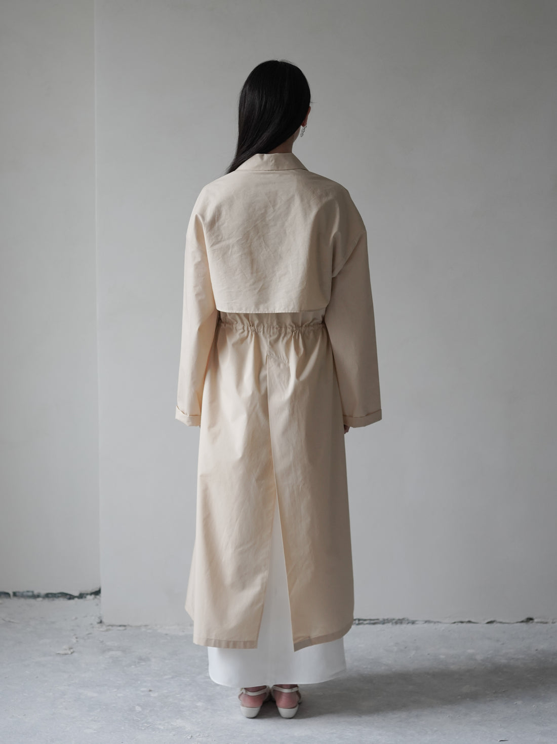Poplin Trench Coat