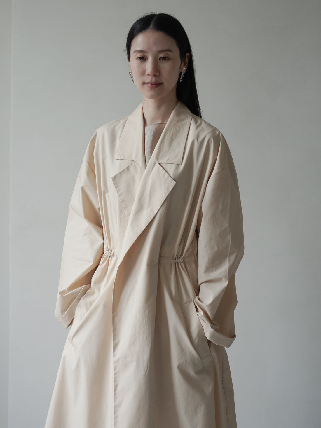 Poplin Trench Coat