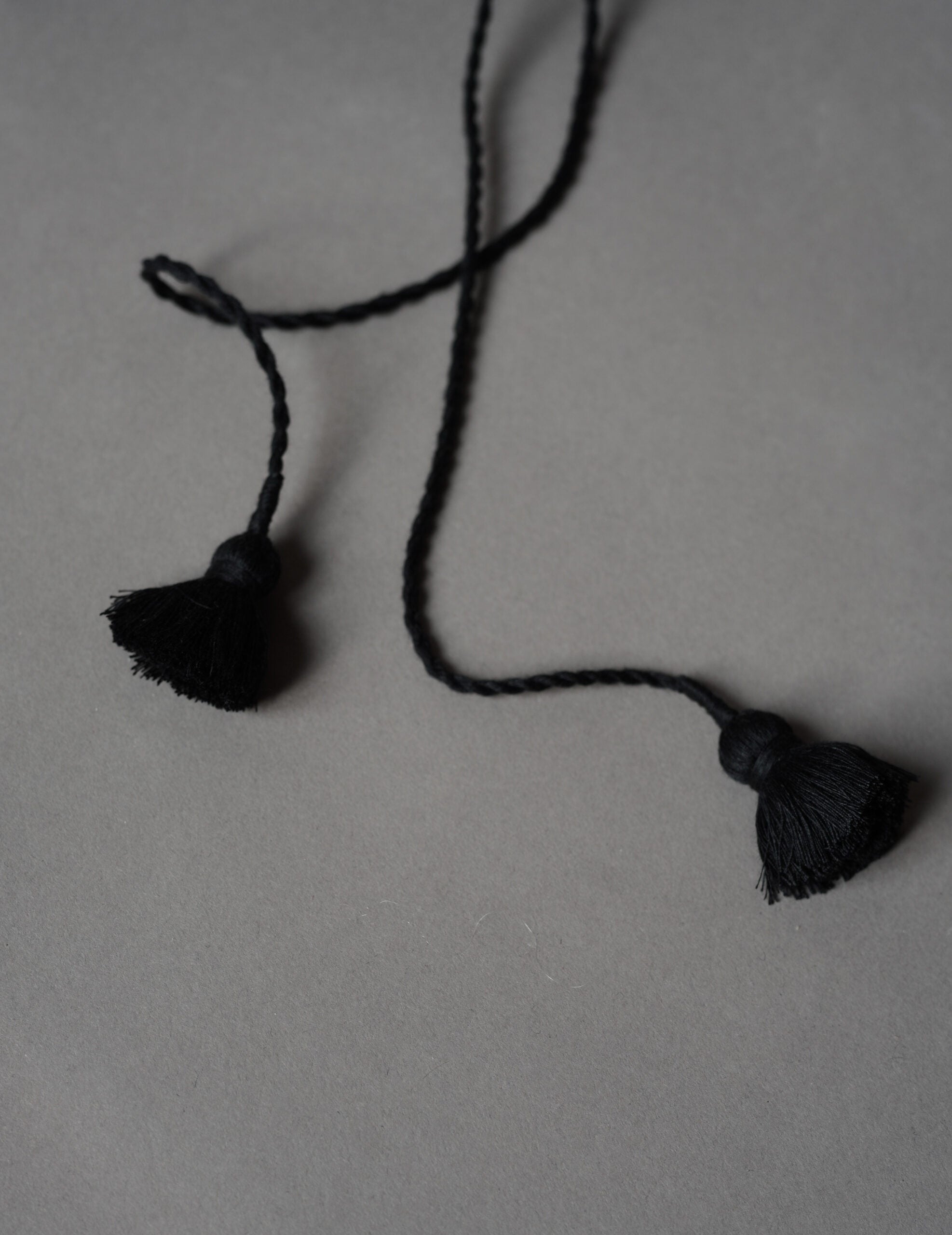 Snake 串珠項鍊・黑色