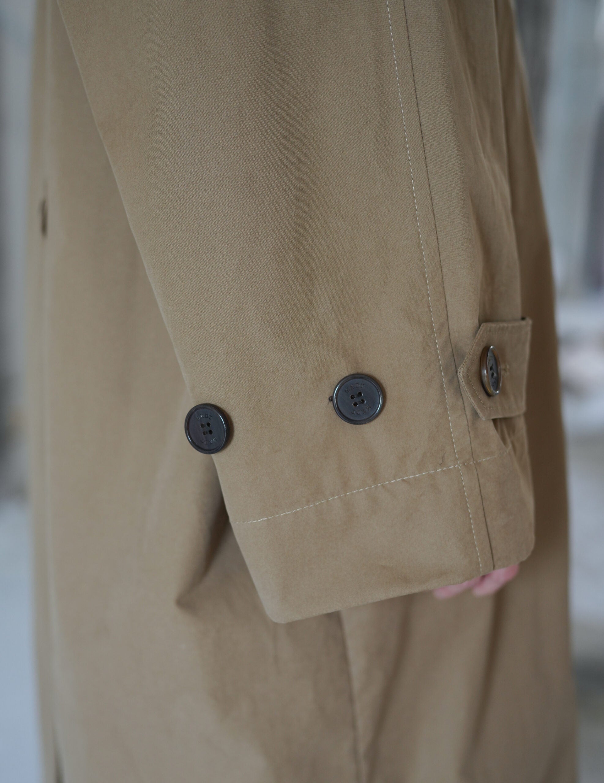 Caro Half Panama Coat・Drabe