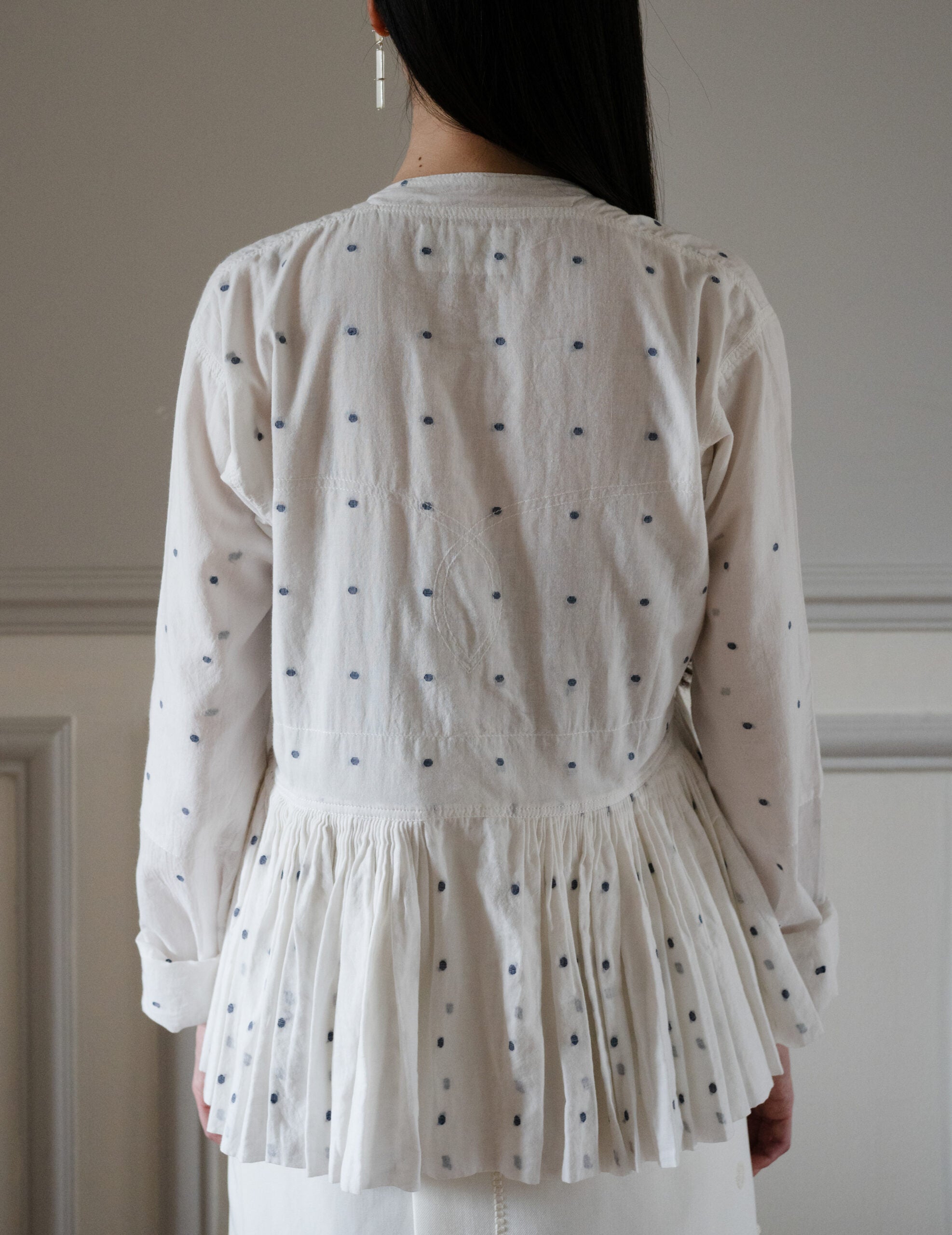 Neelem 開襟綁帶上衣