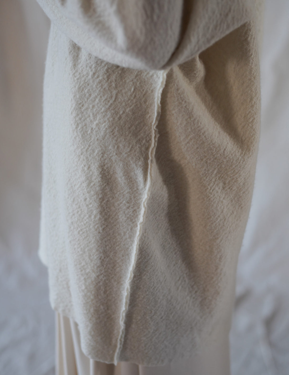 Sailor Wool Knit Top・Ivory White