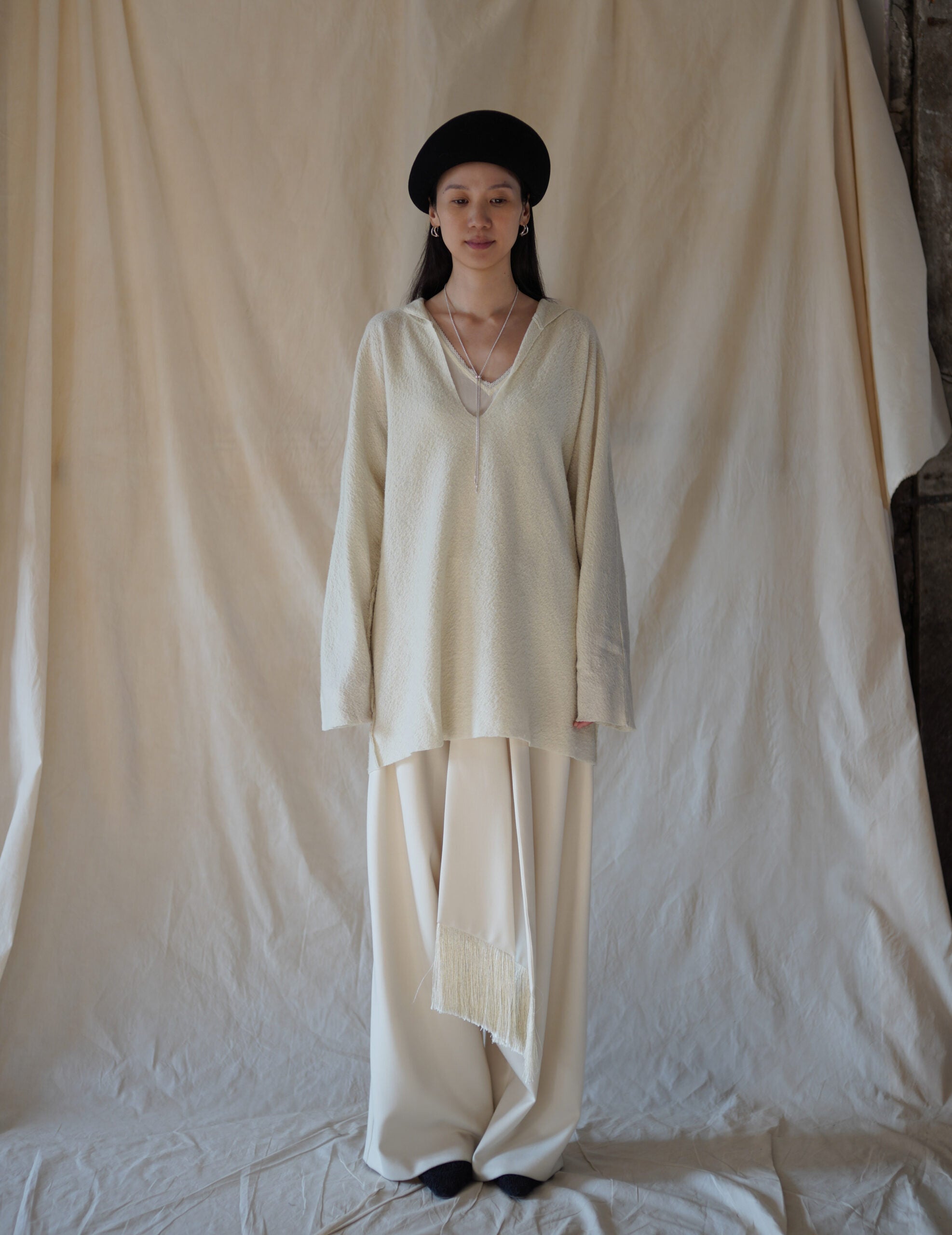 Adila 羊毛氈貝雷帽・黑色