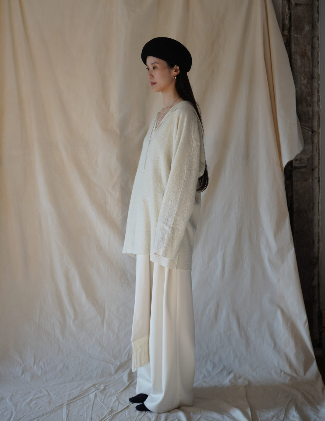 Adila 羊毛氈貝雷帽・黑色