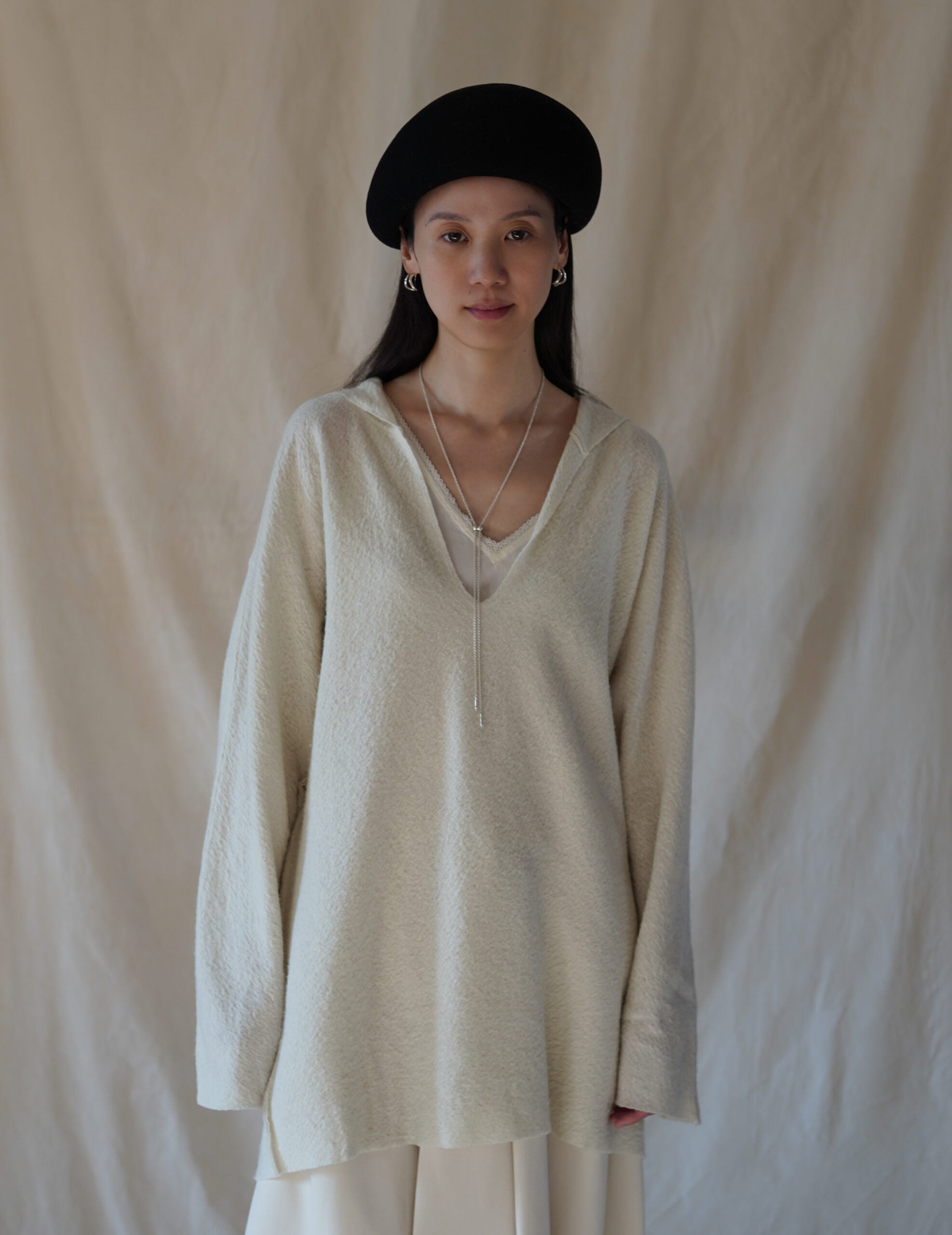 Adila 羊毛氈貝雷帽・黑色