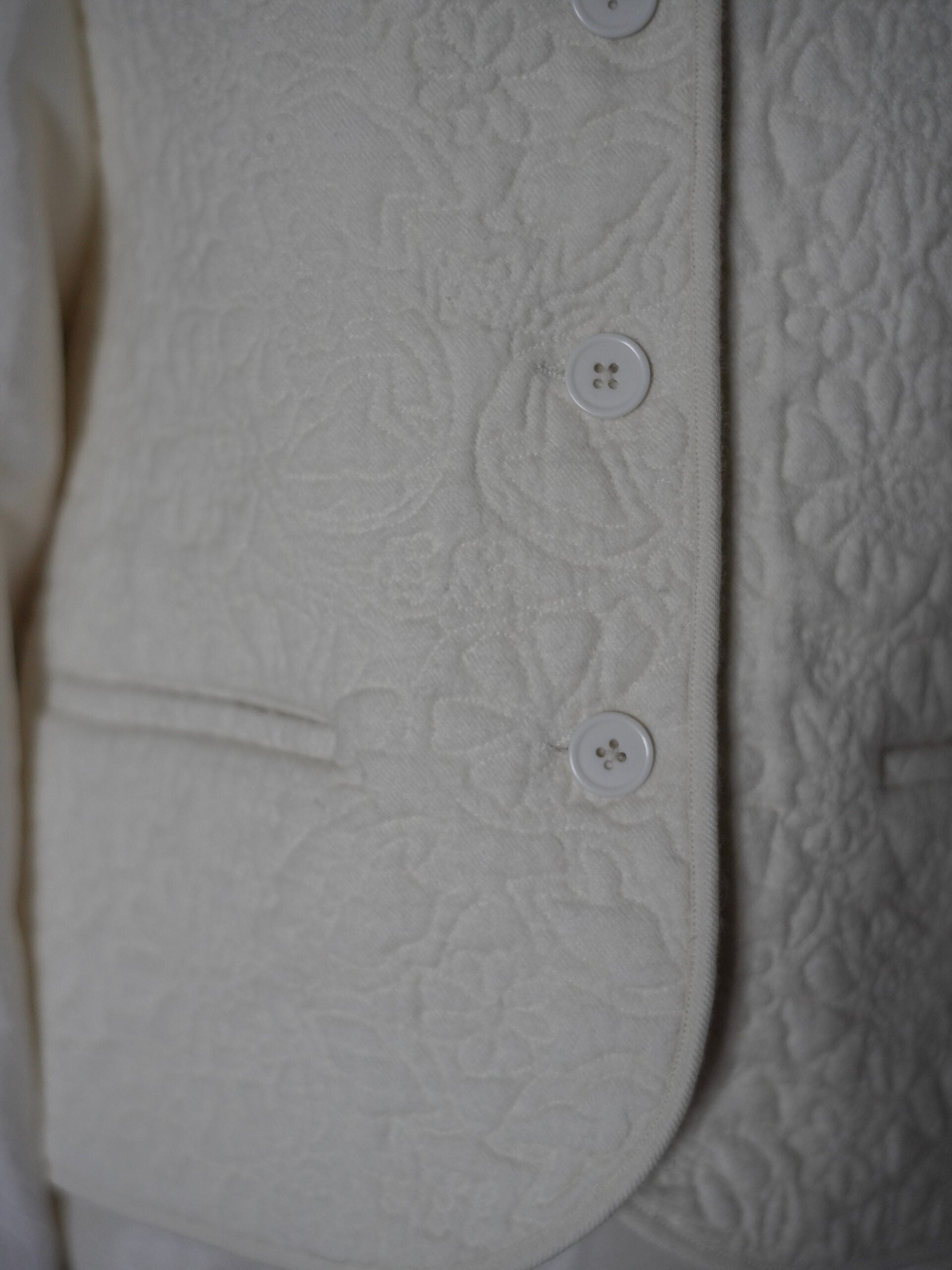 ORLANDO Quilted Waistcoat · Ivory