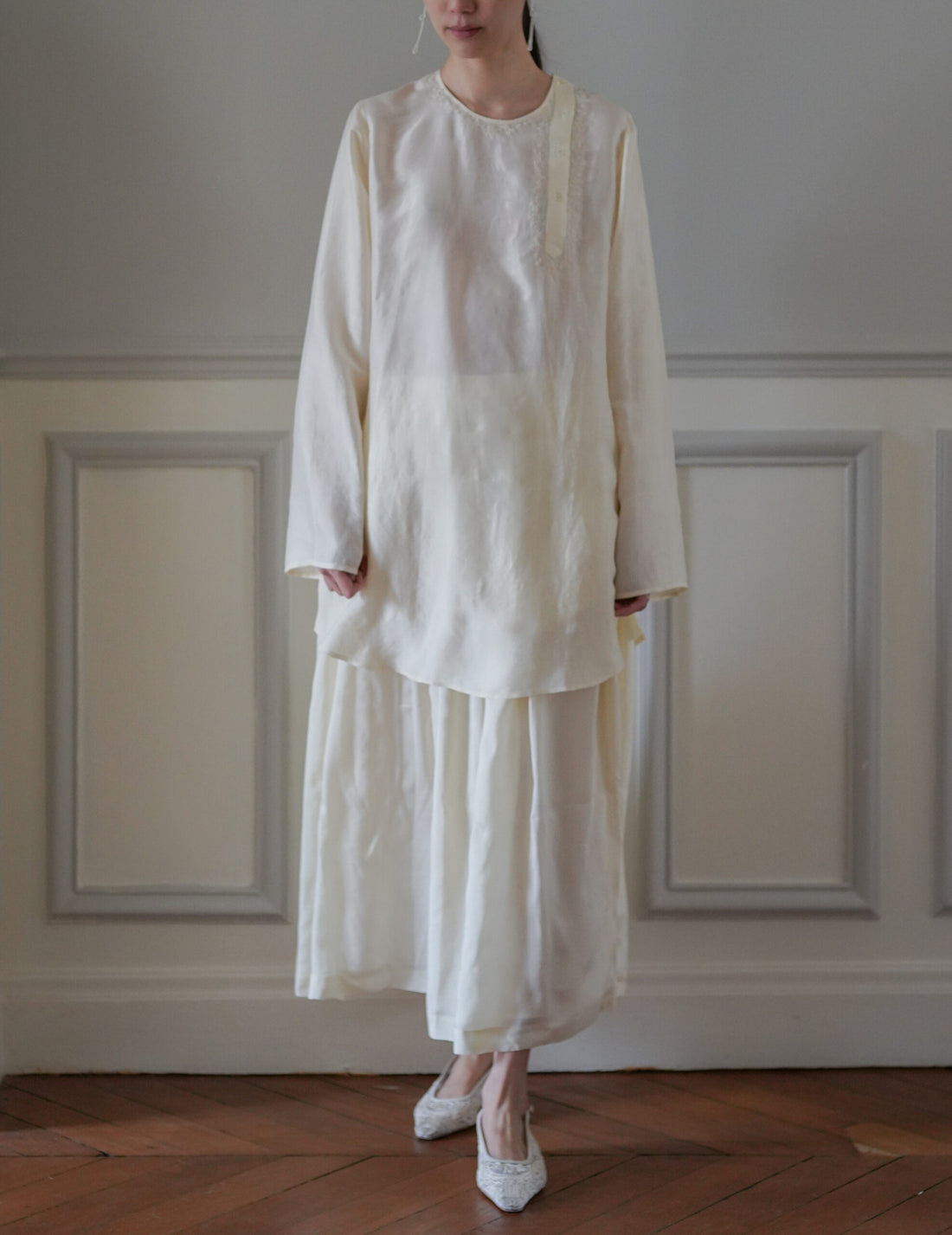 CLARISSA Skirt・Ivory