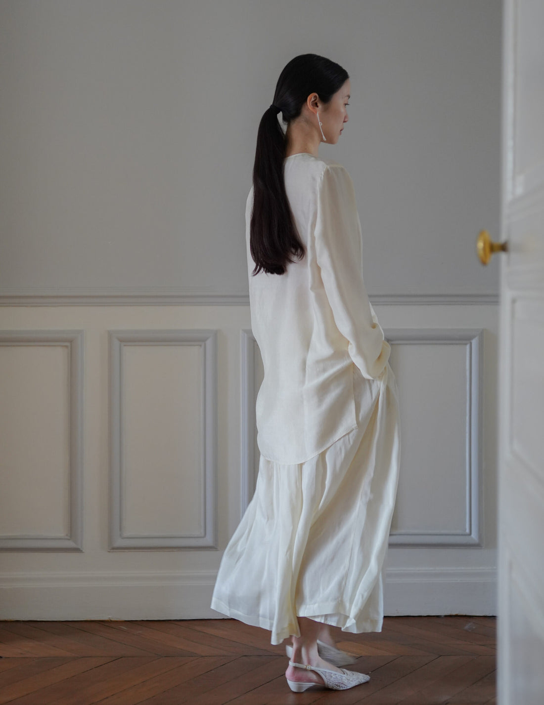 CLARISSA Skirt・Ivory