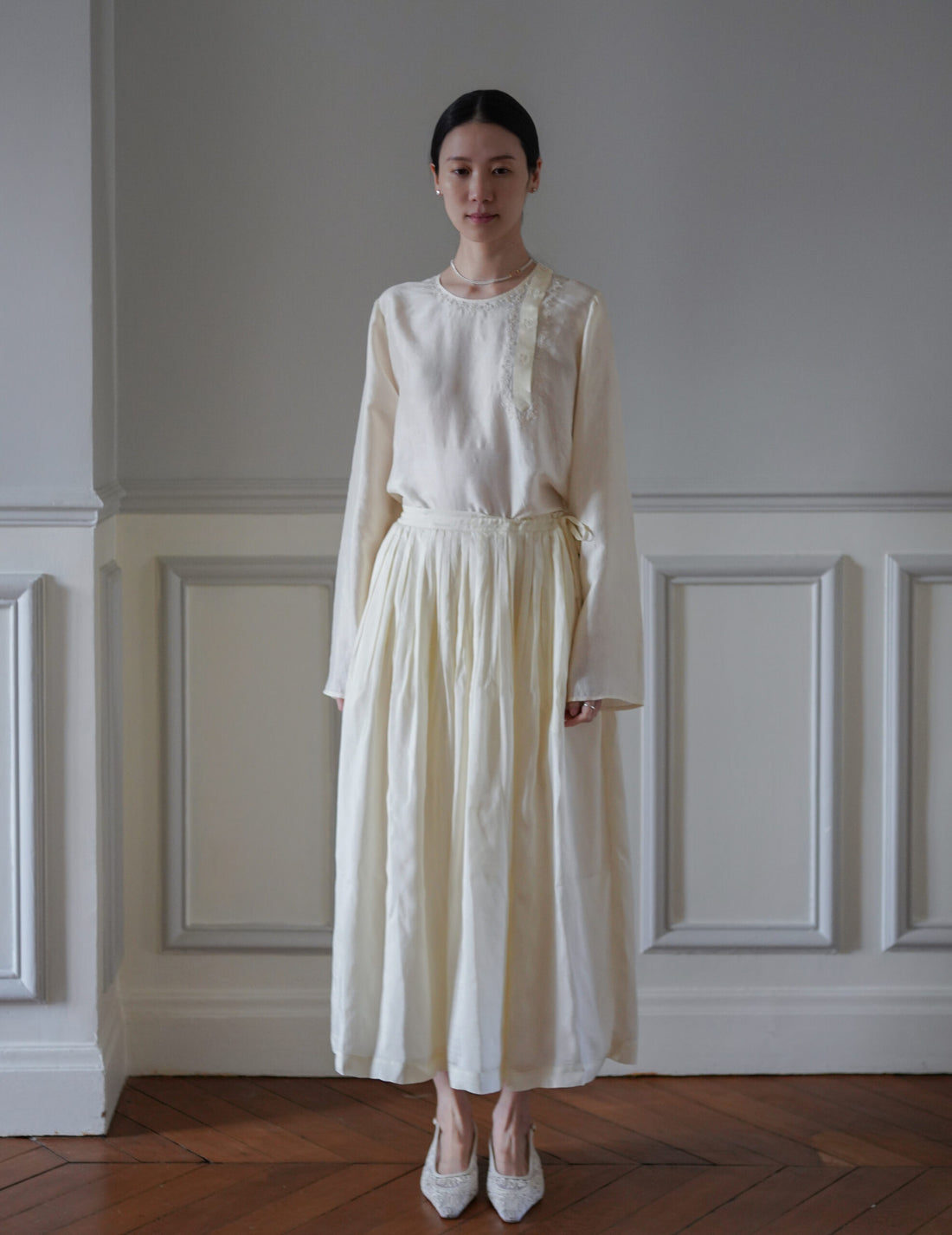 CLARISSA Skirt・Ivory