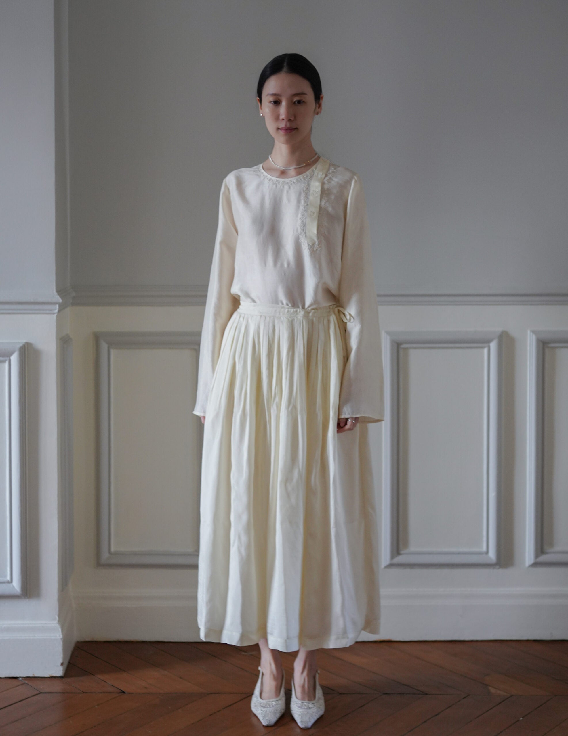 CLARISSA Skirt・Ivory