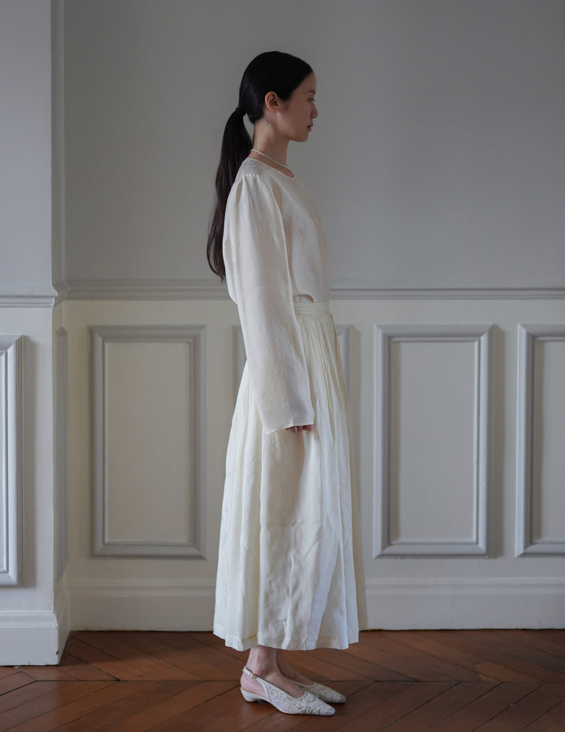 CLARISSA Skirt・Ivory